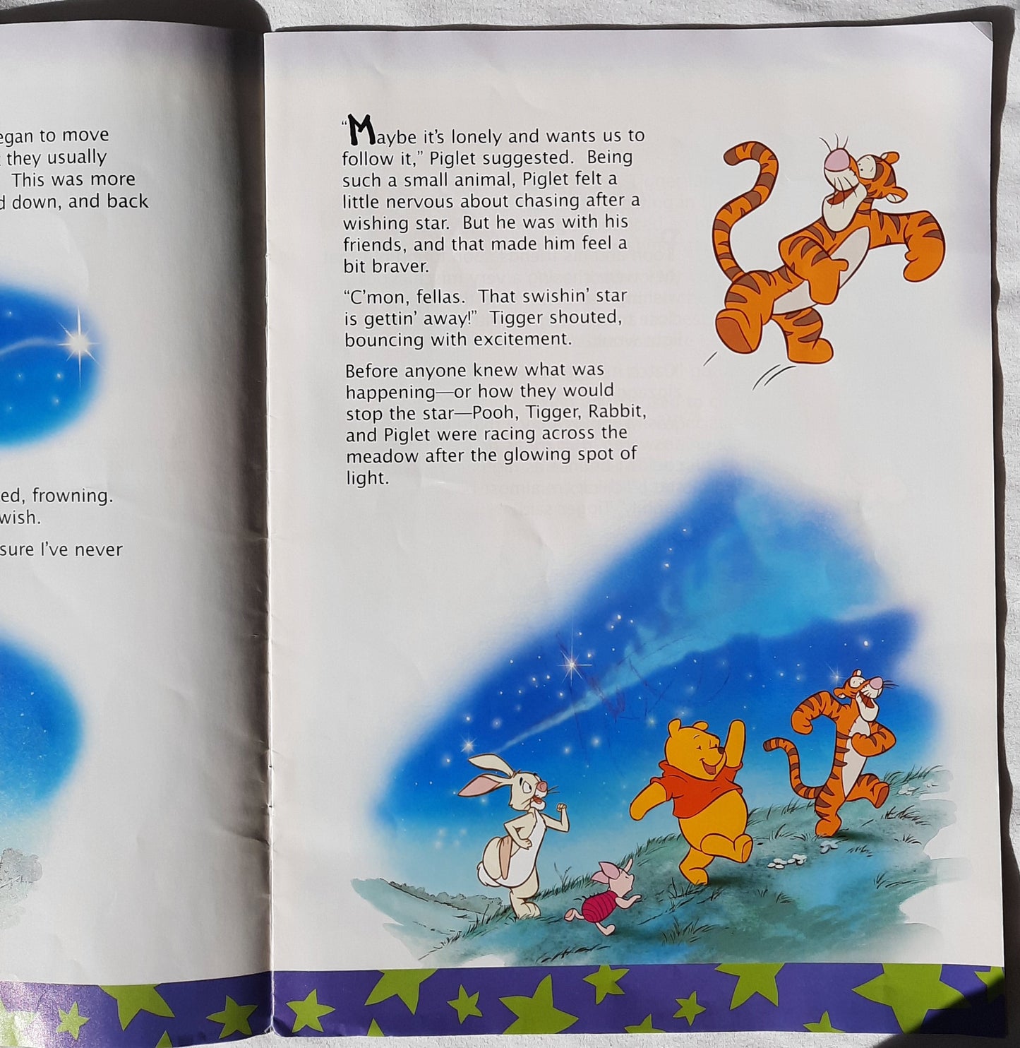 The Mysterious Wishing Star by Lynn Offerman Derraugh (Disney's Winnie the Pooh Summer, Good, 2000, Pbk, 14 pages, Brimar)