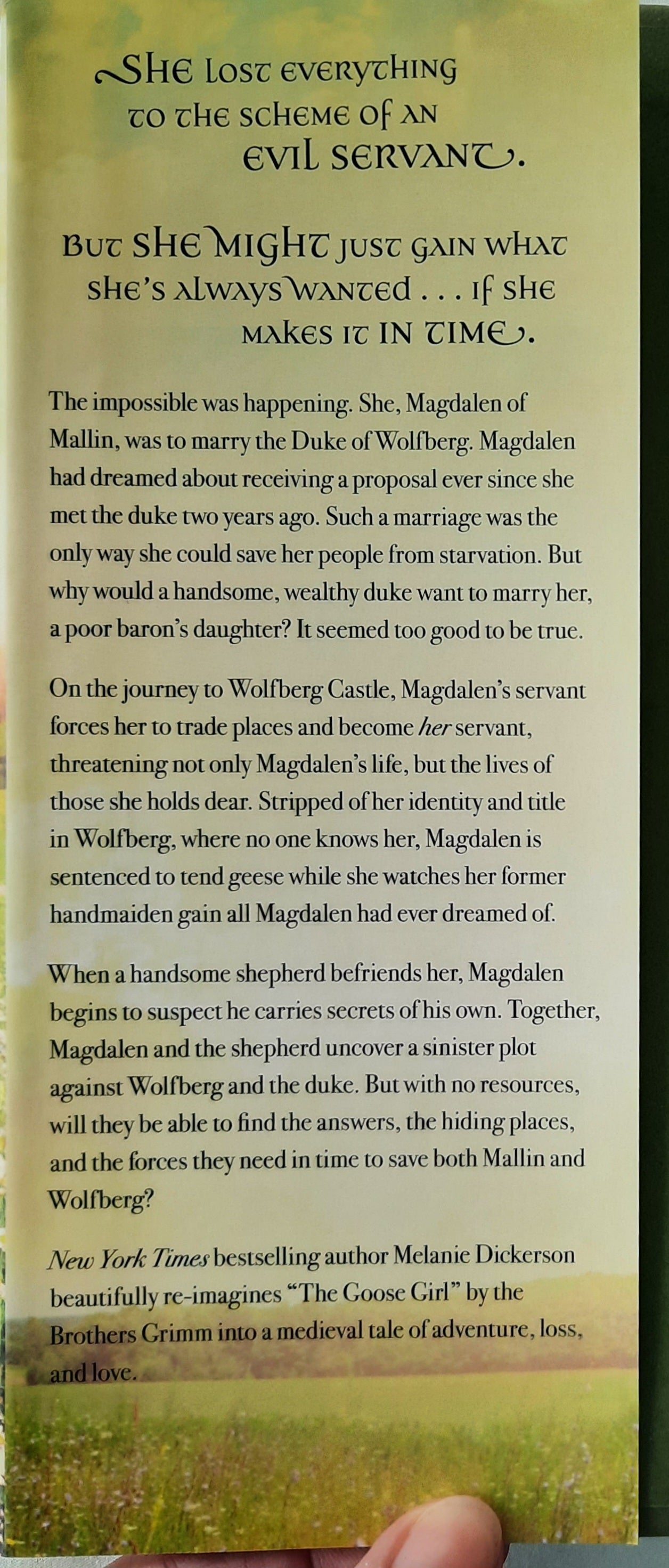 The Noble Servant by Melanie Dickerson (A Medieval Fairy Tale #3, Very good, 2017, HC, 322 pages, Thomas Nelson)