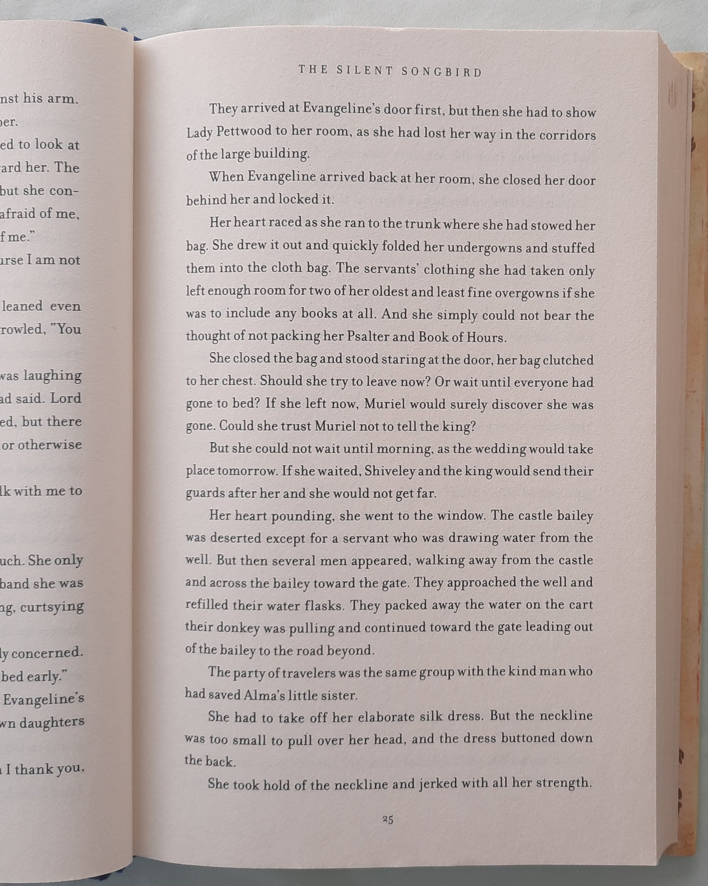 The Silent Songbird by Melanie Dickerson (Fairy Tale Romance #7, Very good, 2016, HC, 296 pages, Thomas Nelson)