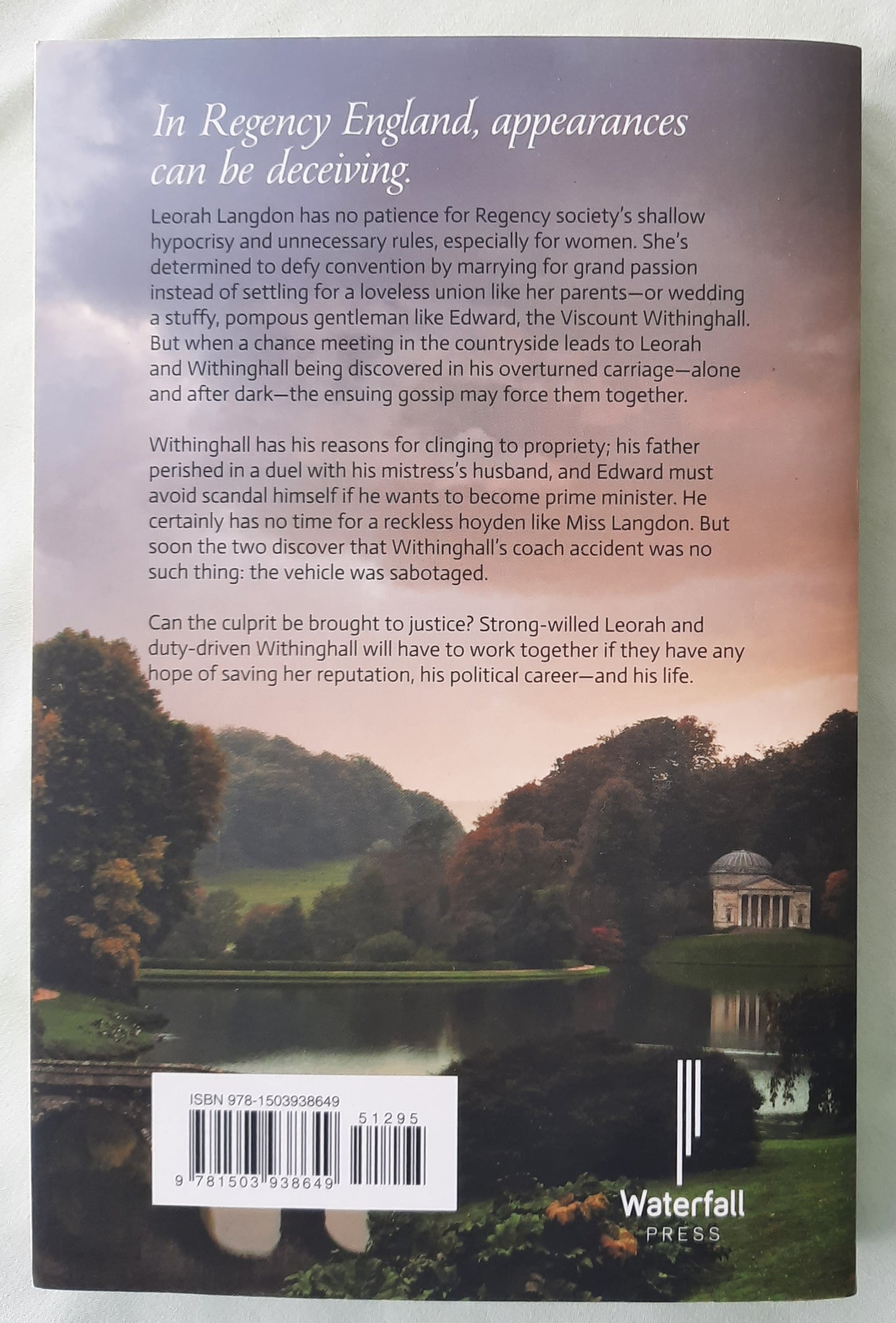 A Viscount's Proposal by Melanie Dickerson (The Regency Spies of London #2, Very good, 2017, Pbk, 279 pages, Waterfall Press)