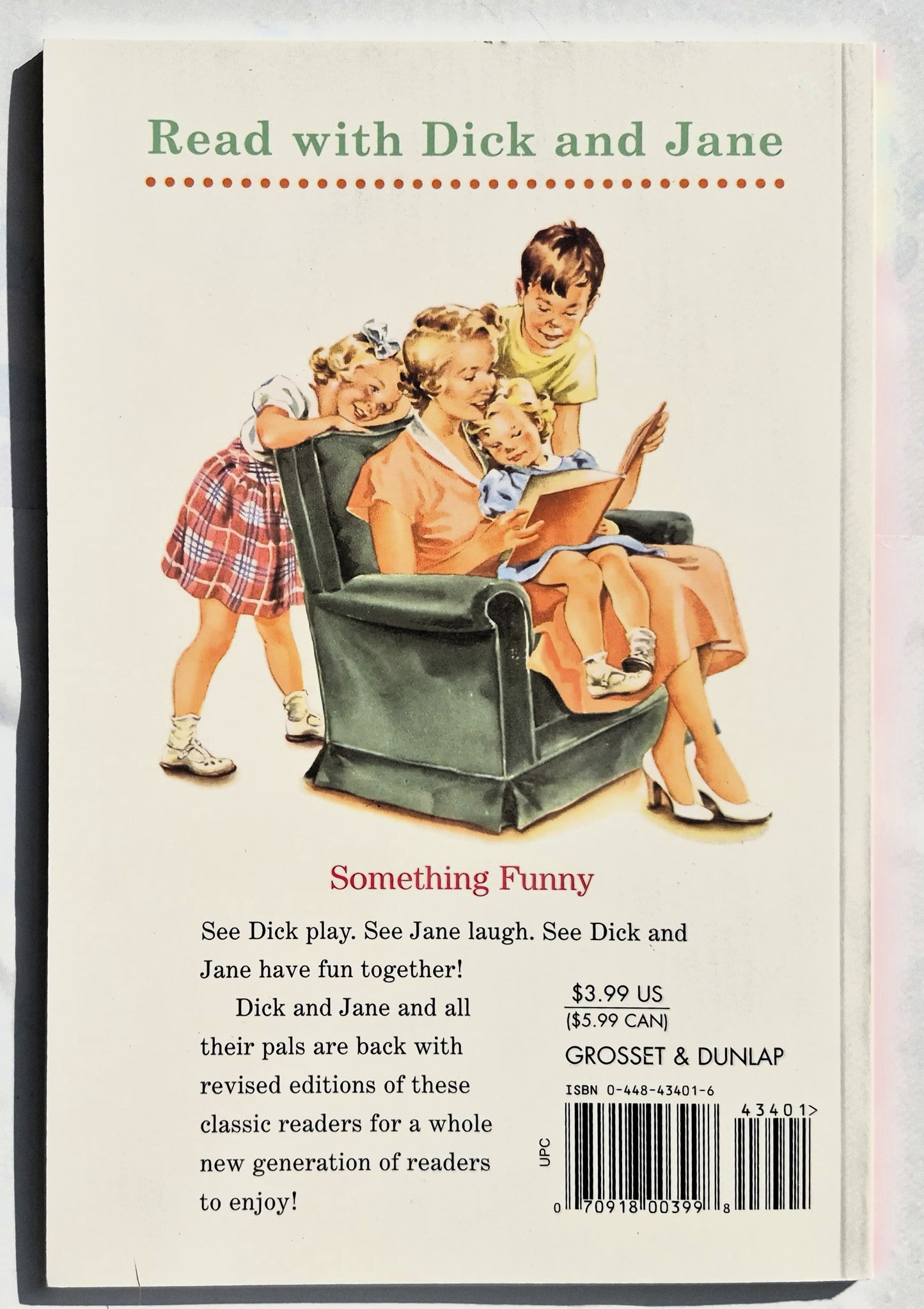 Read with Dick and Jane: Something Funny von William S. Gray; Zerna Sharp (Neu, 2003, Taschenbuch, 32 Seiten, Grosset & Dunlap)