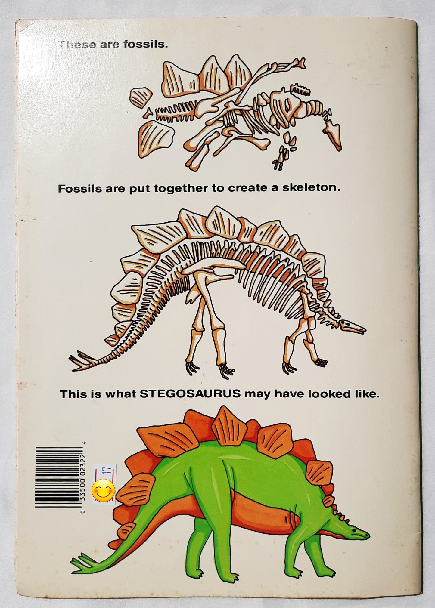 A Golden Book: Dinosaurs Sticker Fun (New/Unused, 1984, Pbk, 20 pages, Western Publishing Co.)