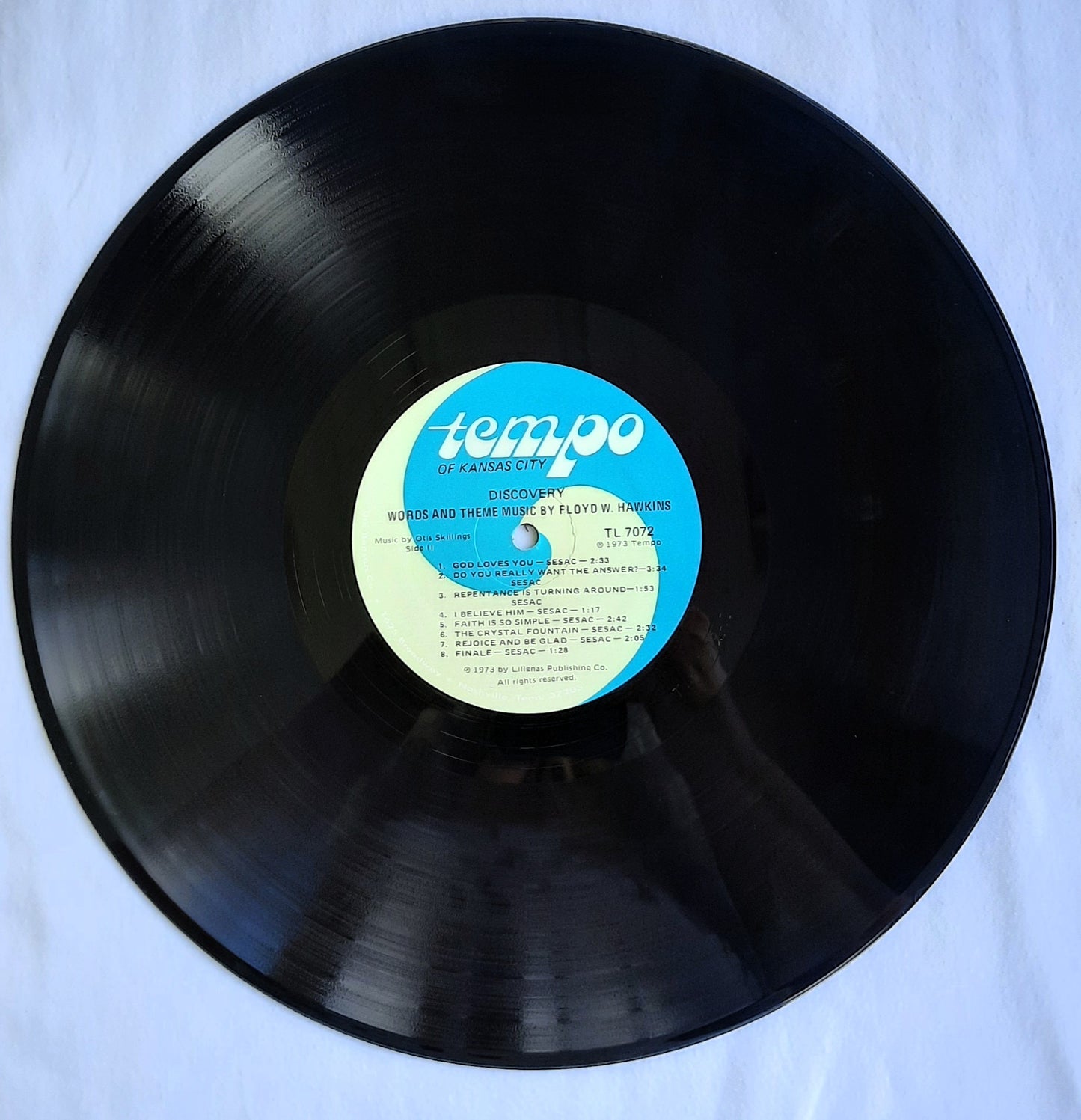 Tempo Discovery A Musical Expression of Salvation and Praise LP Vinyl Record (Very good)
