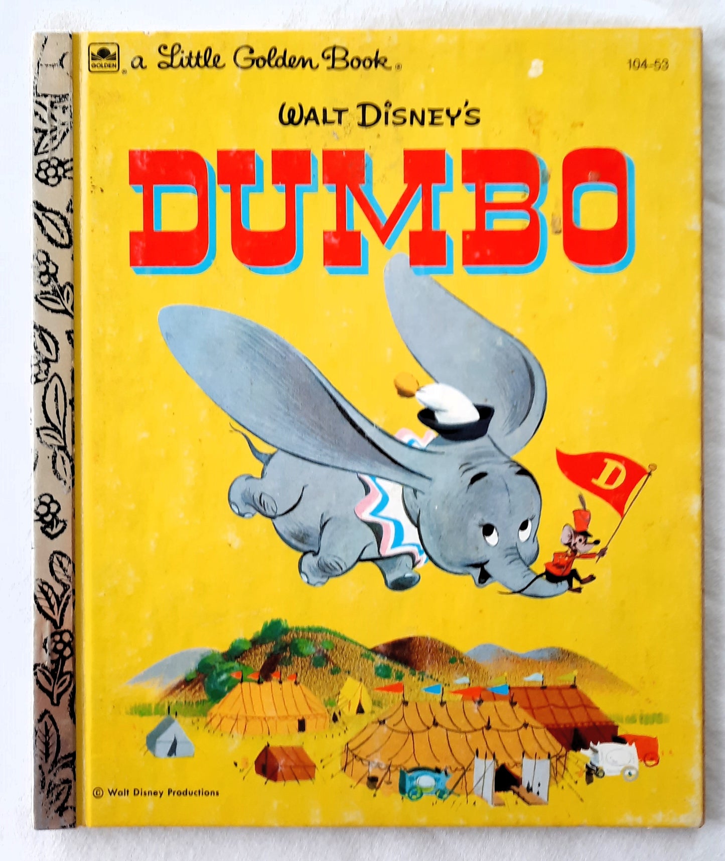 Walt Disney's Dumbo (Very good, 1947?, HC, 24 pages, A Little Golden Book)