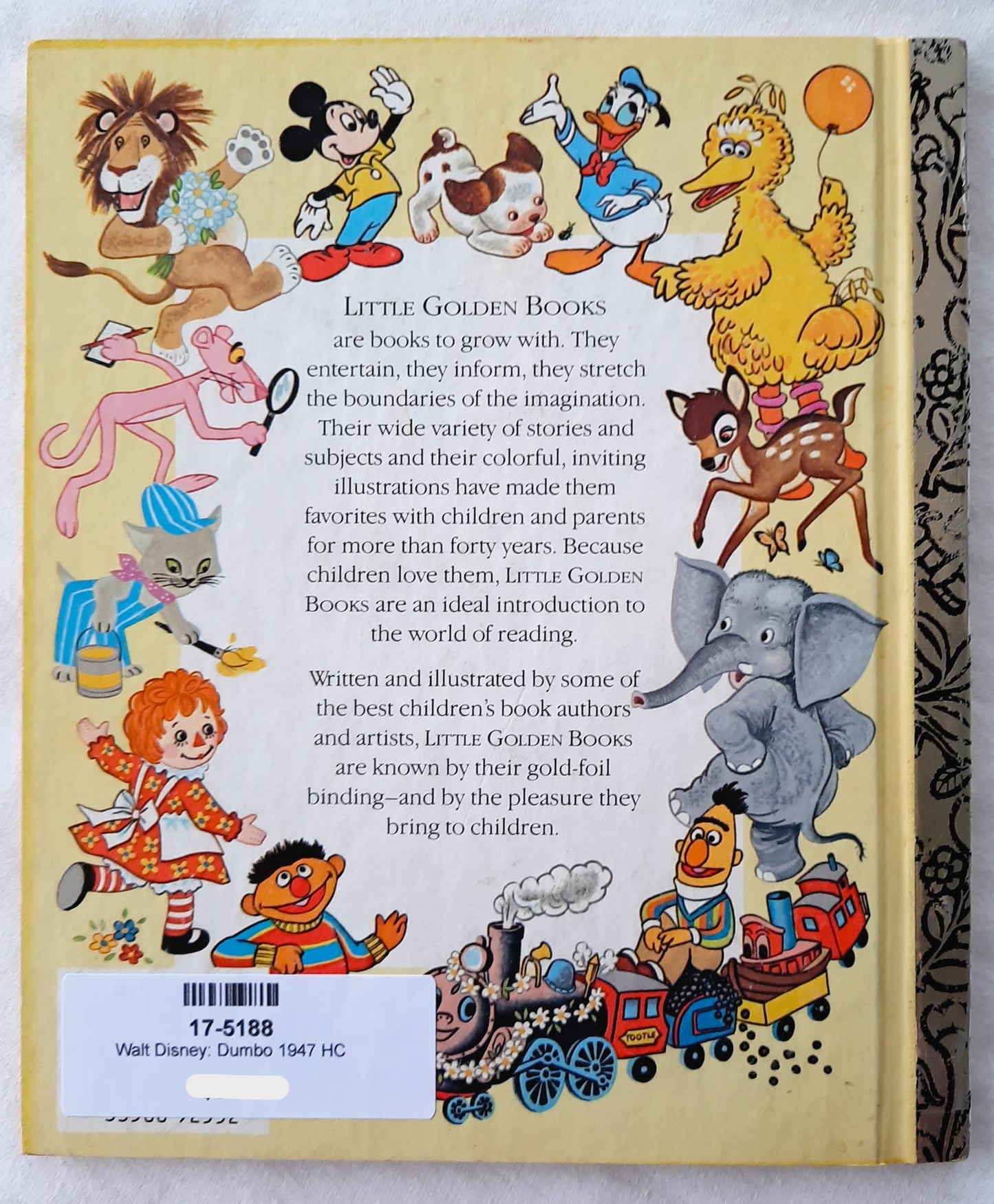 Walt Disney's Dumbo (Very good, 1947?, HC, 24 pages, A Little Golden Book)
