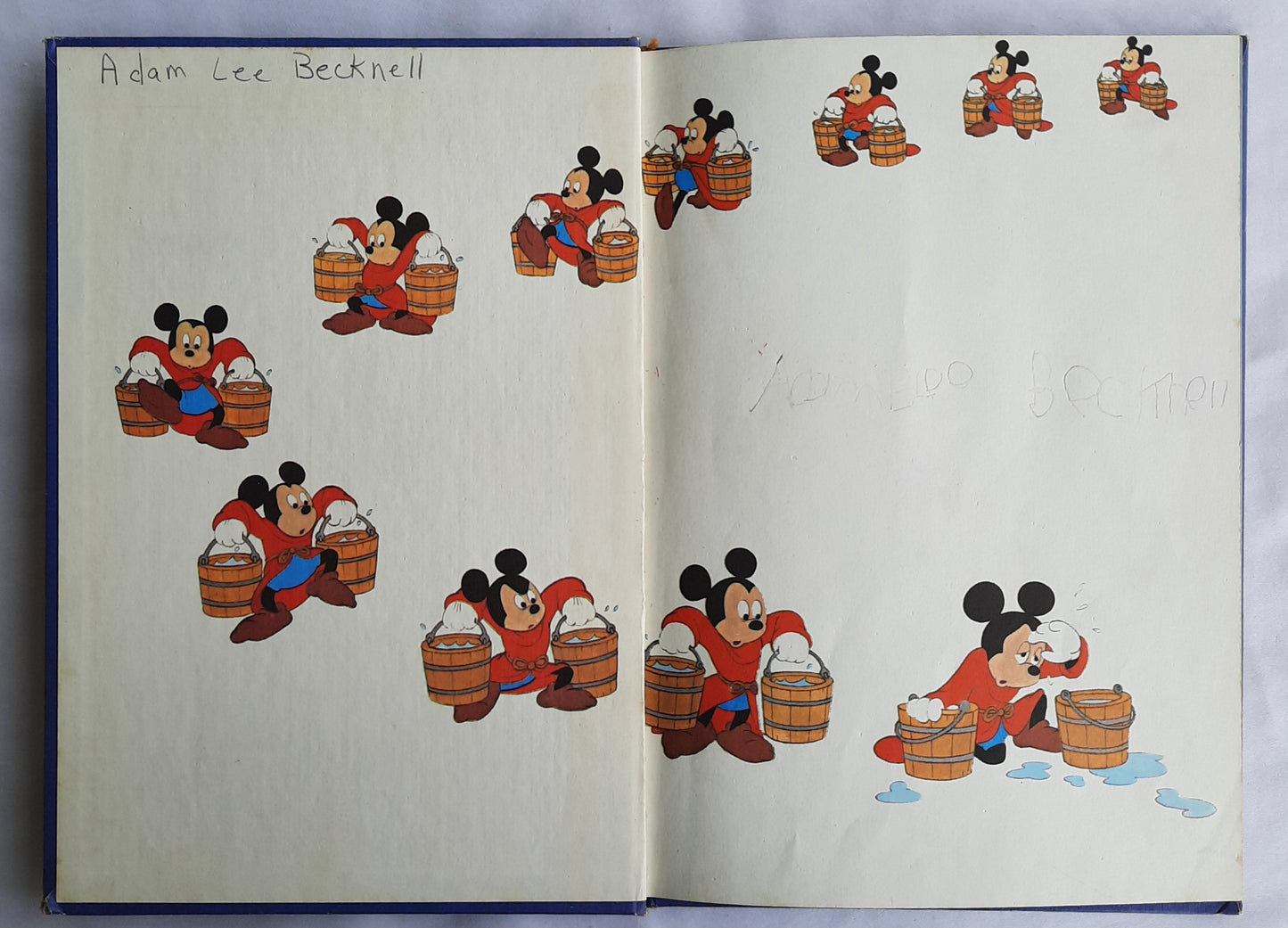 Walt Disney's The Sorcerer's Apprentice (Very good, 1973, HC, 46 pages, Random House)