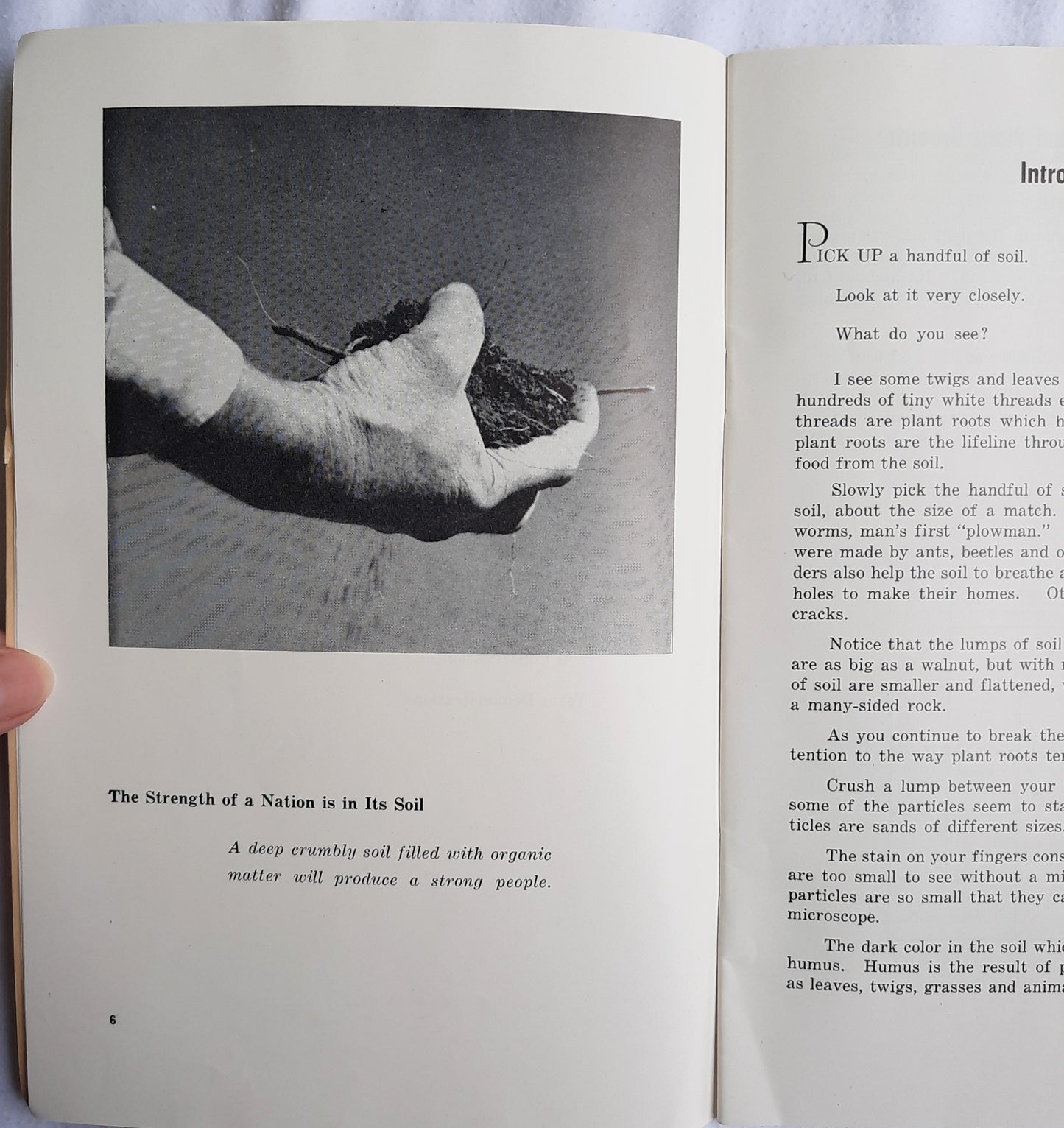 The Story of the Soil by Roy L. Donahue; M.K. Thornton (RARE, Very good, 1953, Pbk, 47 pages, Texas A&M Press)