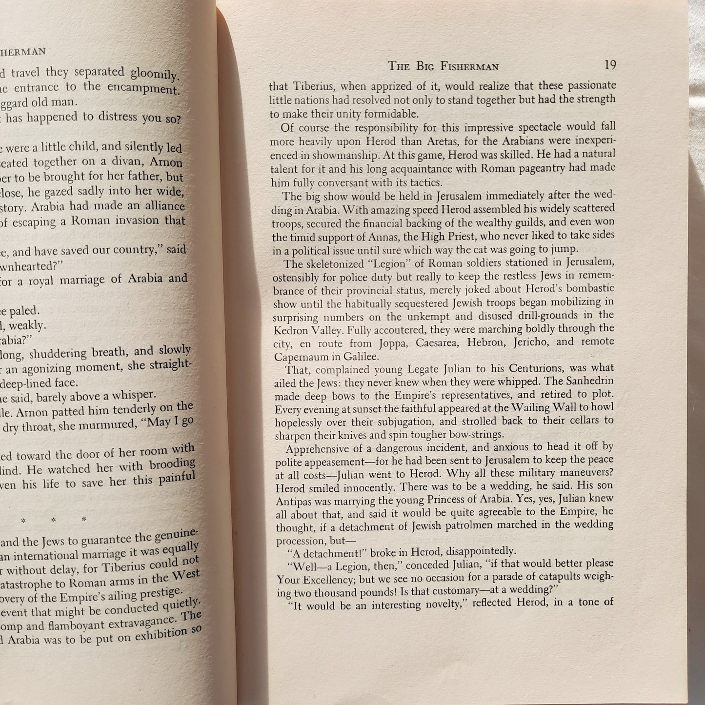 The Big Fisherman by Lloyd C. Douglas (Good, 1952, HC, 503 pages, Houghton Mifflin)