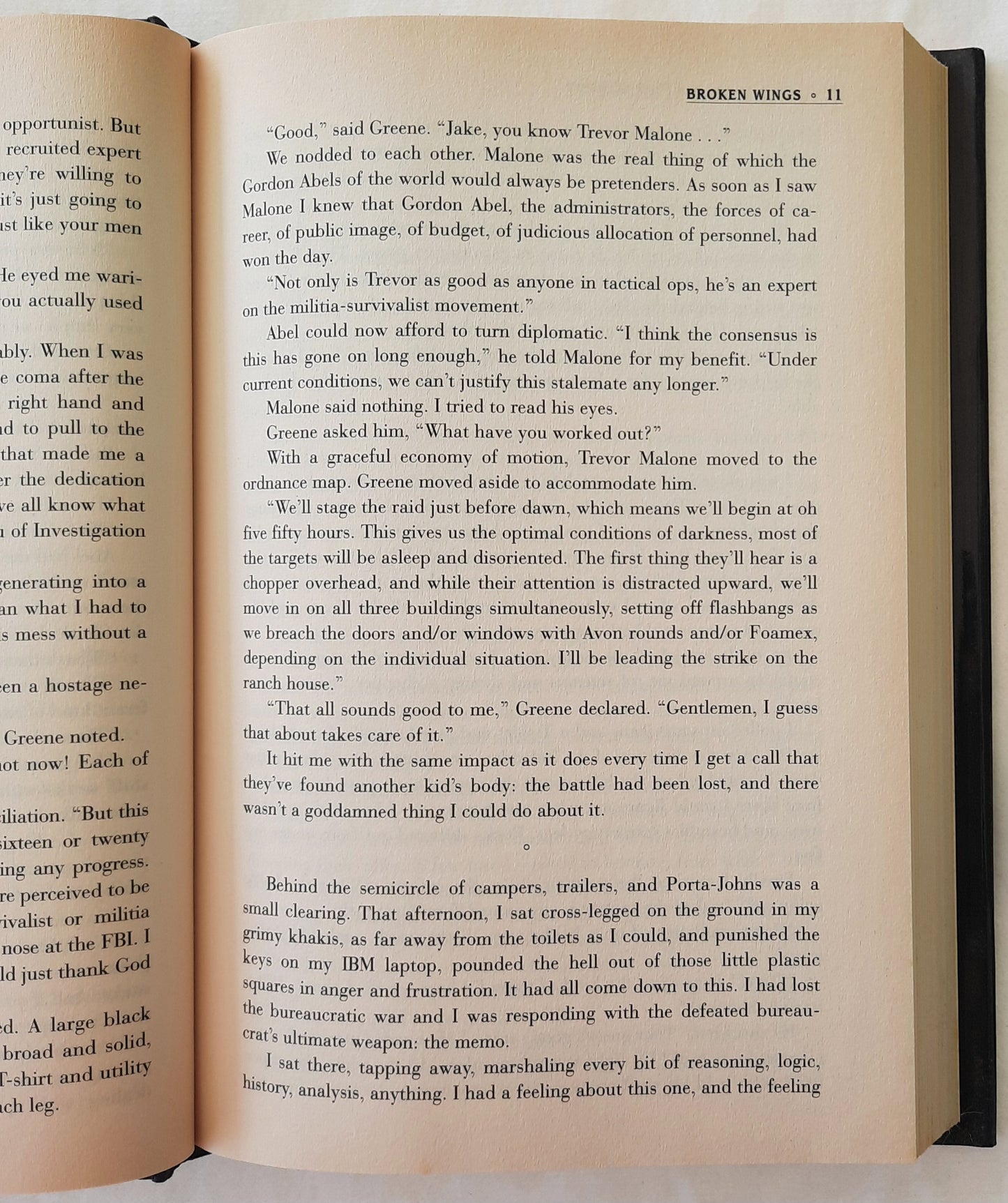 Broken Wings by John Douglas; Mark Olshaker (Very good, 1999, HC, 324 pages, Pocket Books)