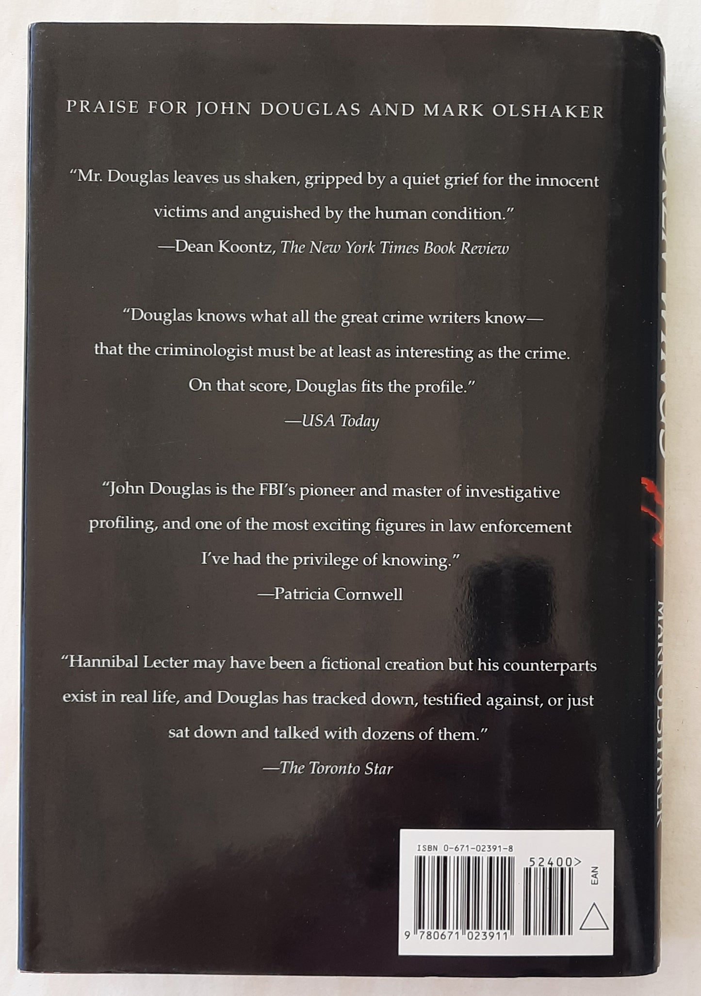 Broken Wings by John Douglas; Mark Olshaker (Very good, 1999, HC, 324 pages, Pocket Books)