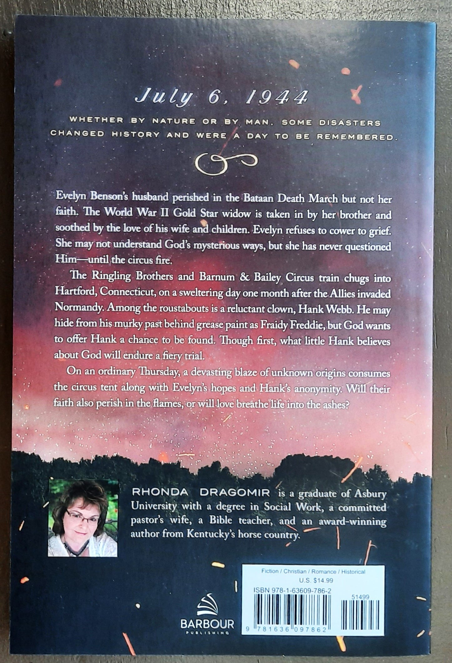 When the Flames Ravaged by Rhonda Dragomir (A Day to Remember, New, 2024, Pbk, 268 pages, Barbour Publishing)