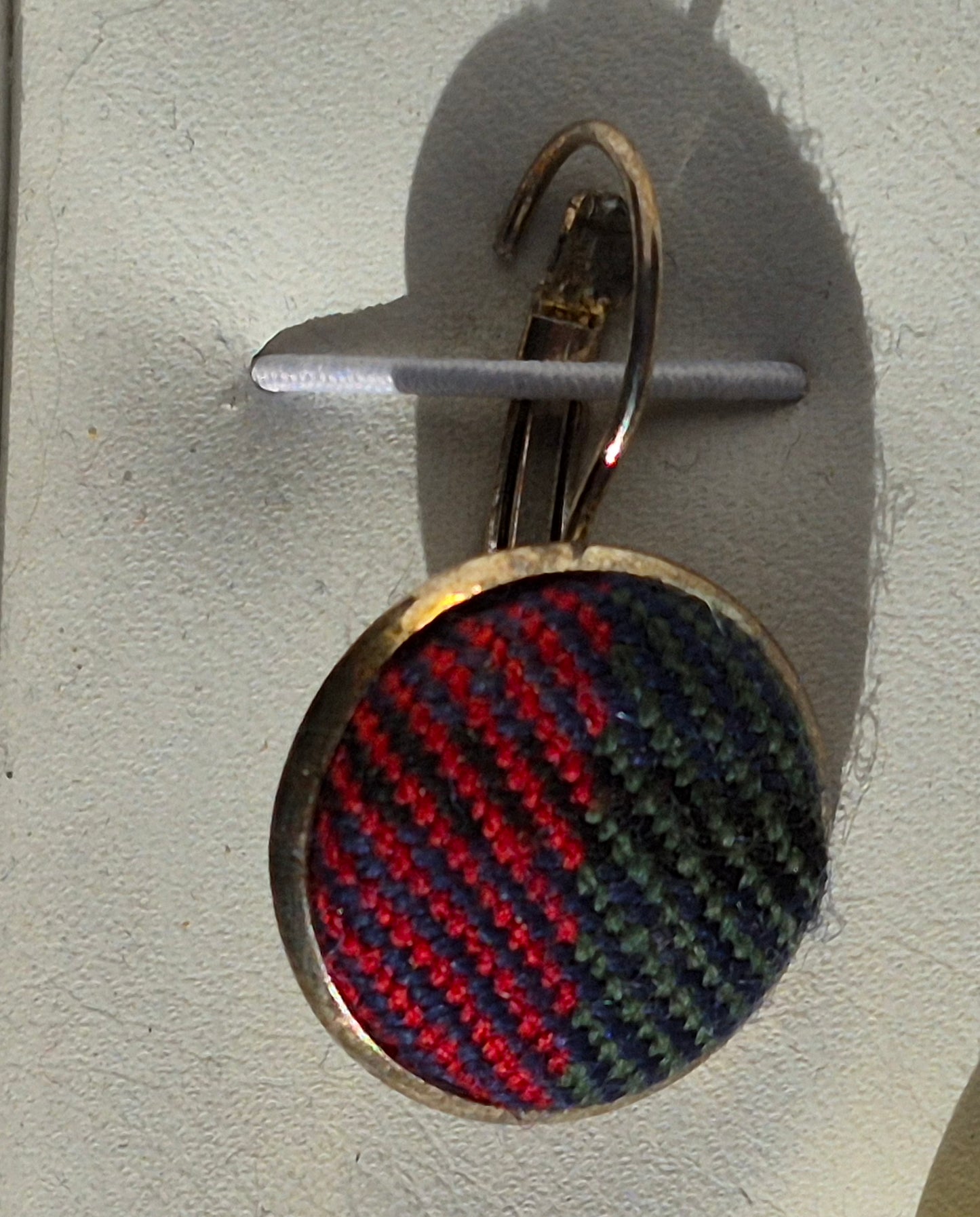 Earrings The Royal Edinburgh Military Tattoo Collectible Tartan Plaid Earrings (Like new)