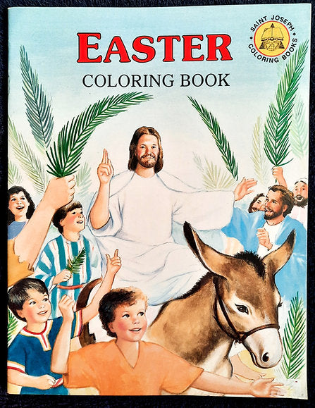 Easter Coloring Book by Michael Goode (Saint Joseph Coloring Books, New, 1991, Pbk, 32 pages)