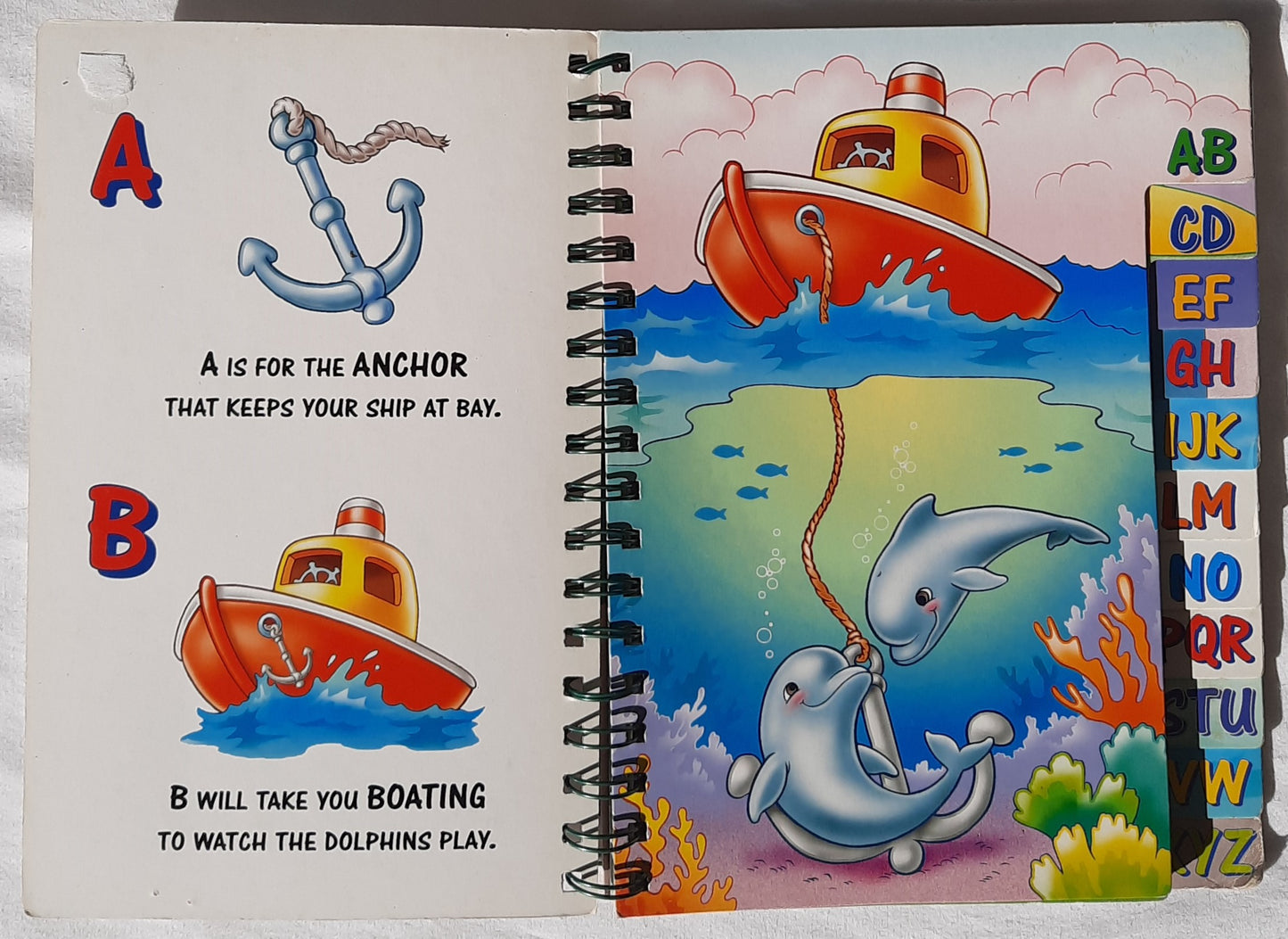 Animal Crackers: Alphabet Soup by Books are Fun/Edicart (Good, 2005, Spiral Board Book, 22 pages, Crealibri)