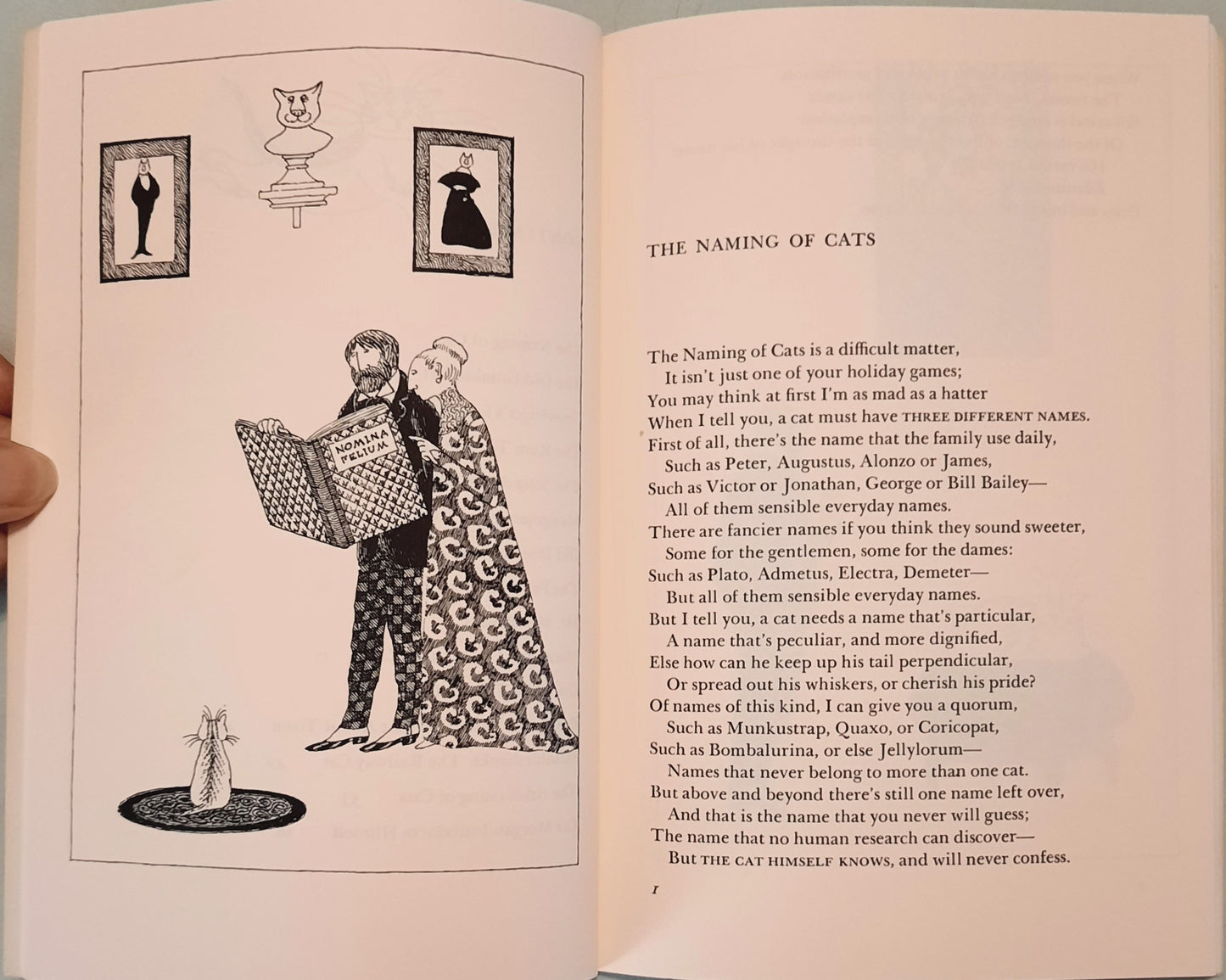 Old Possum's Book of Practical Cats by T.S. Eliot; Edward Gorey (Very good, 1982, Pbk, 56 pages, Harcourt Brace & Co.)