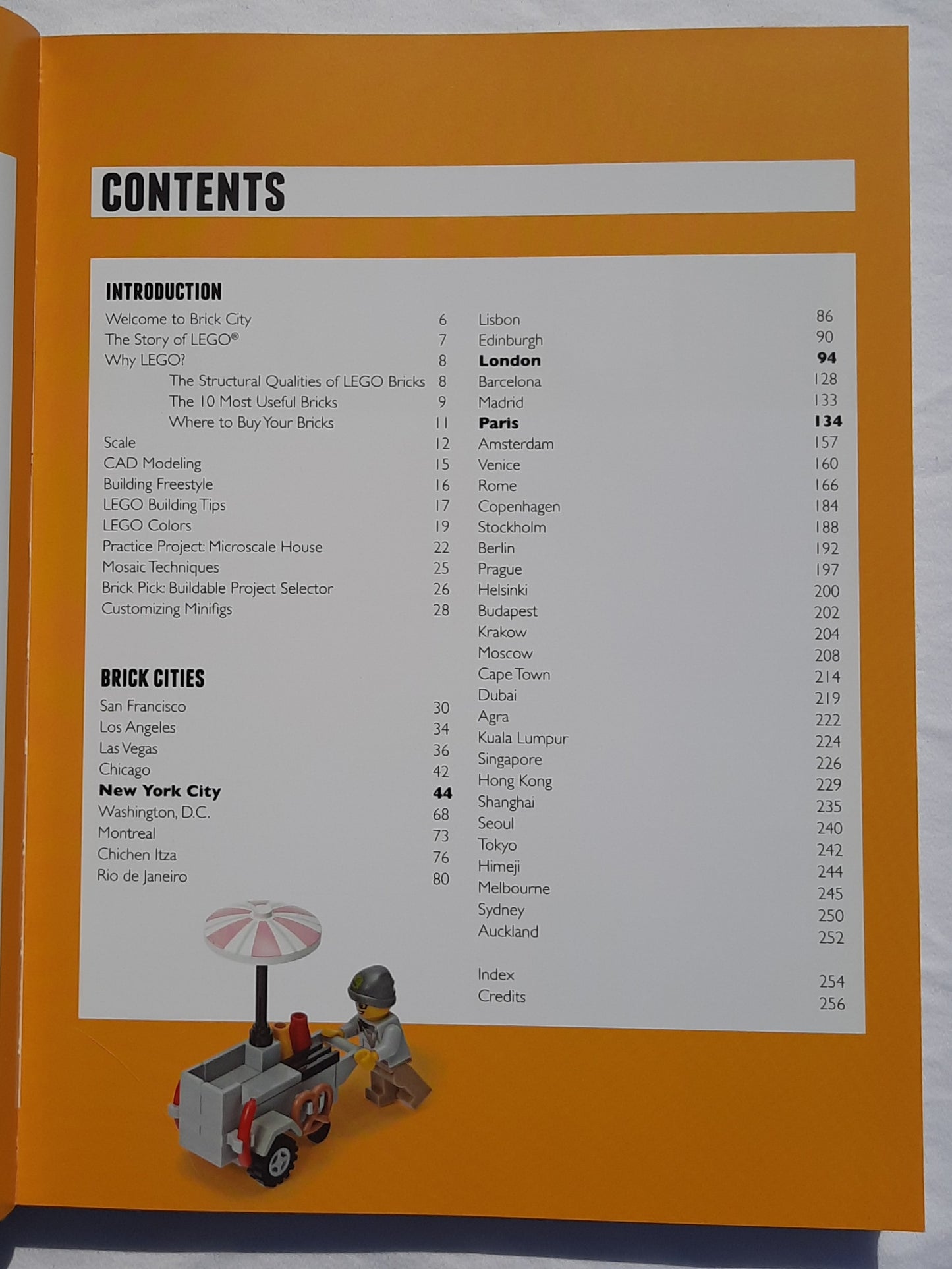 Brick City: Global Icons to Make from LEGO by Warren Elsmore (Very good, 2013, Pbk, 255 pages, Barron's)