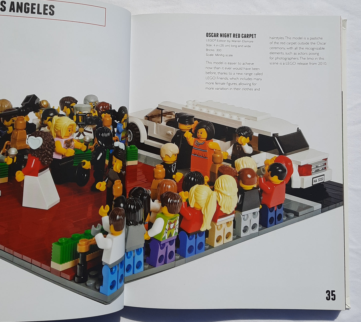 Brick City: Global Icons to Make from LEGO by Warren Elsmore (Very good, 2013, Pbk, 255 pages, Barron's)