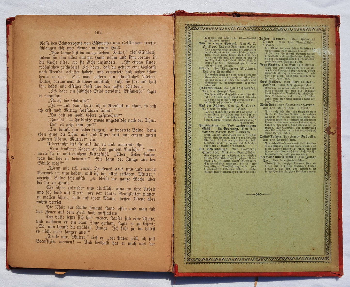 Engelhorn's allgemeine Romanbibliothek: Der Lotse und sein Weib yon Jonas Lie HC, Vol. 24