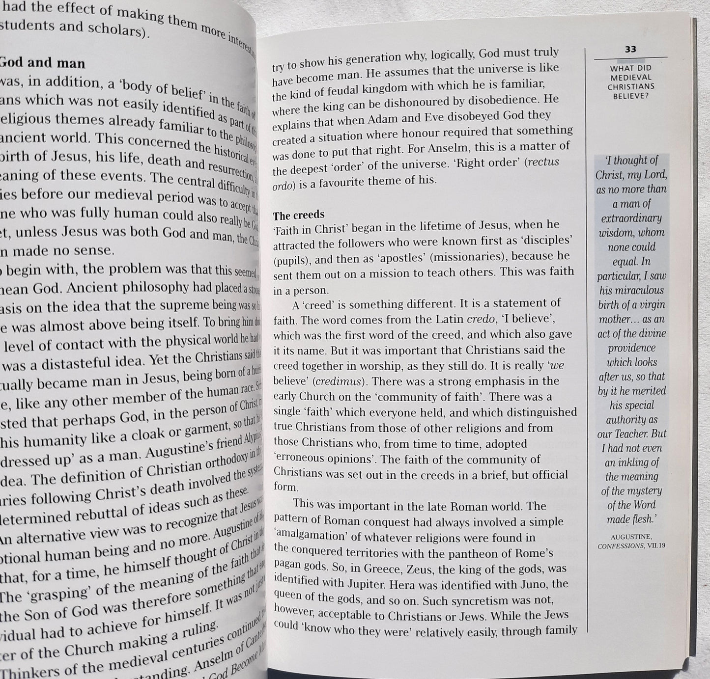 Faith in the Medieval World by G.R. Evans (New, 2002, Pbk, 160 pgs, Lion Publishing)