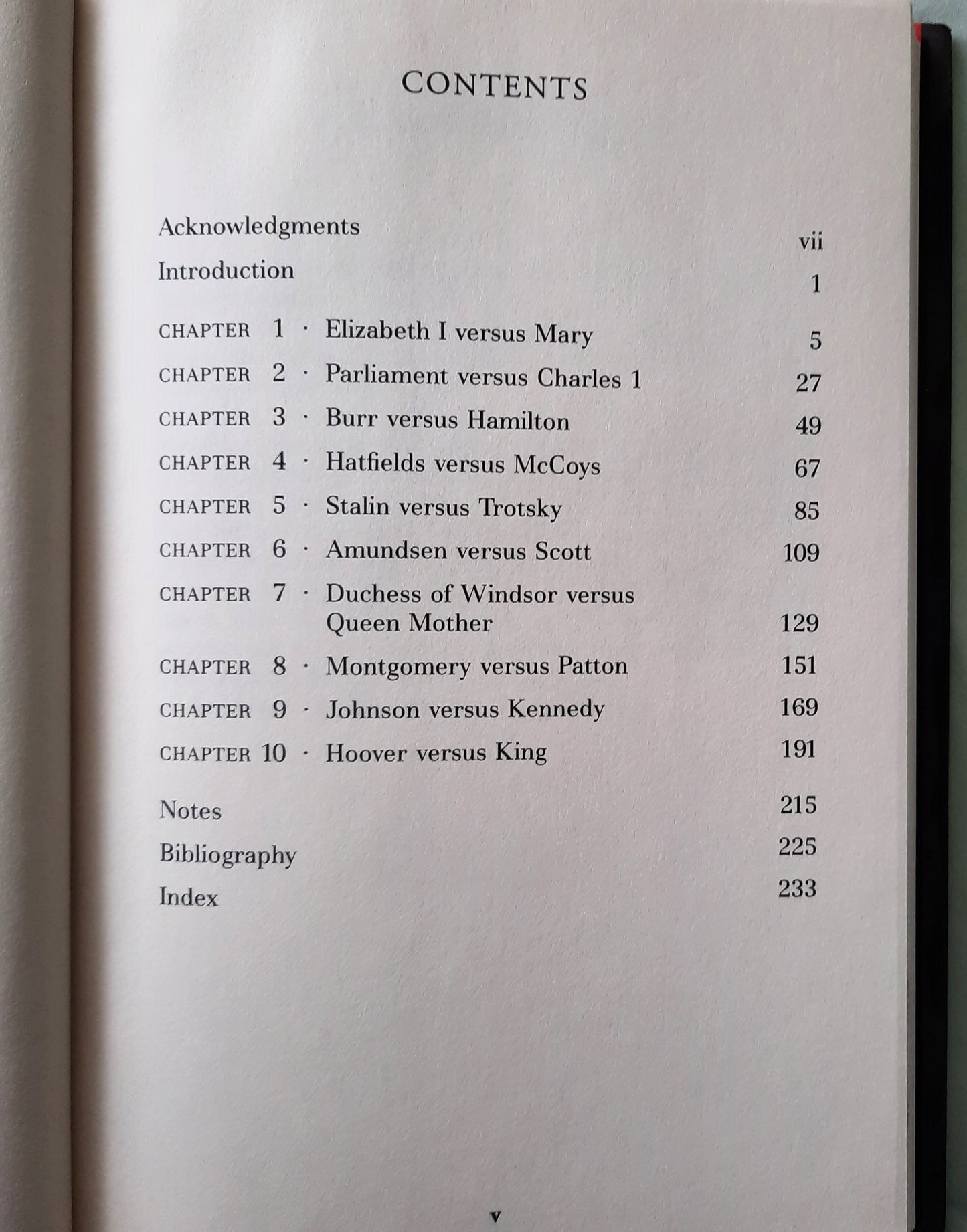 Great Feuds in History: Ten Struggles that Shaped the World by Colin Evans (Very good, 2001, HC, 242 pages, Barnes & Noble)