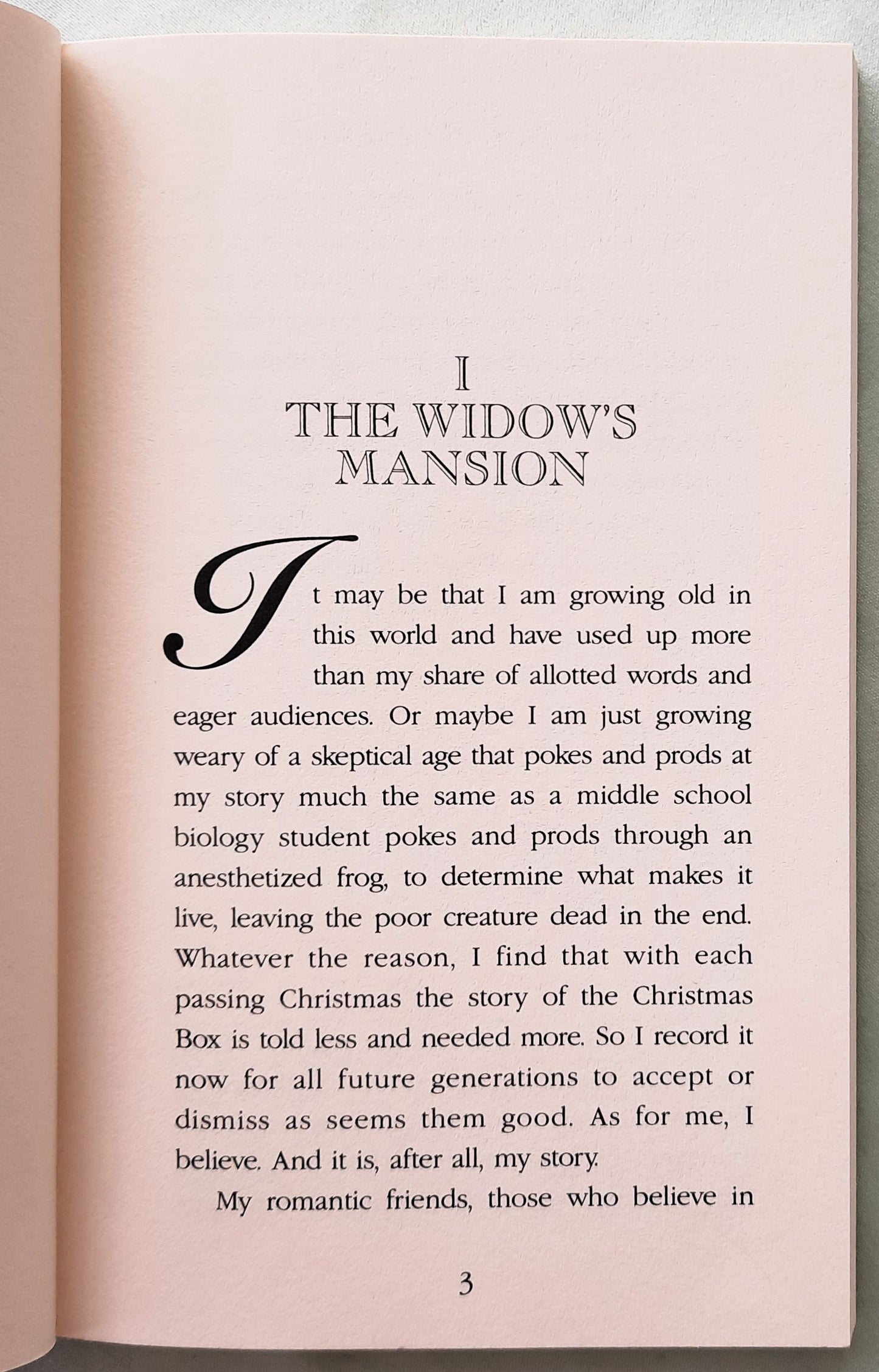 The Christmas Box by Richard Paul Evans (Very good, 1993, 87 pages, Richard Paul Evans Publishing)