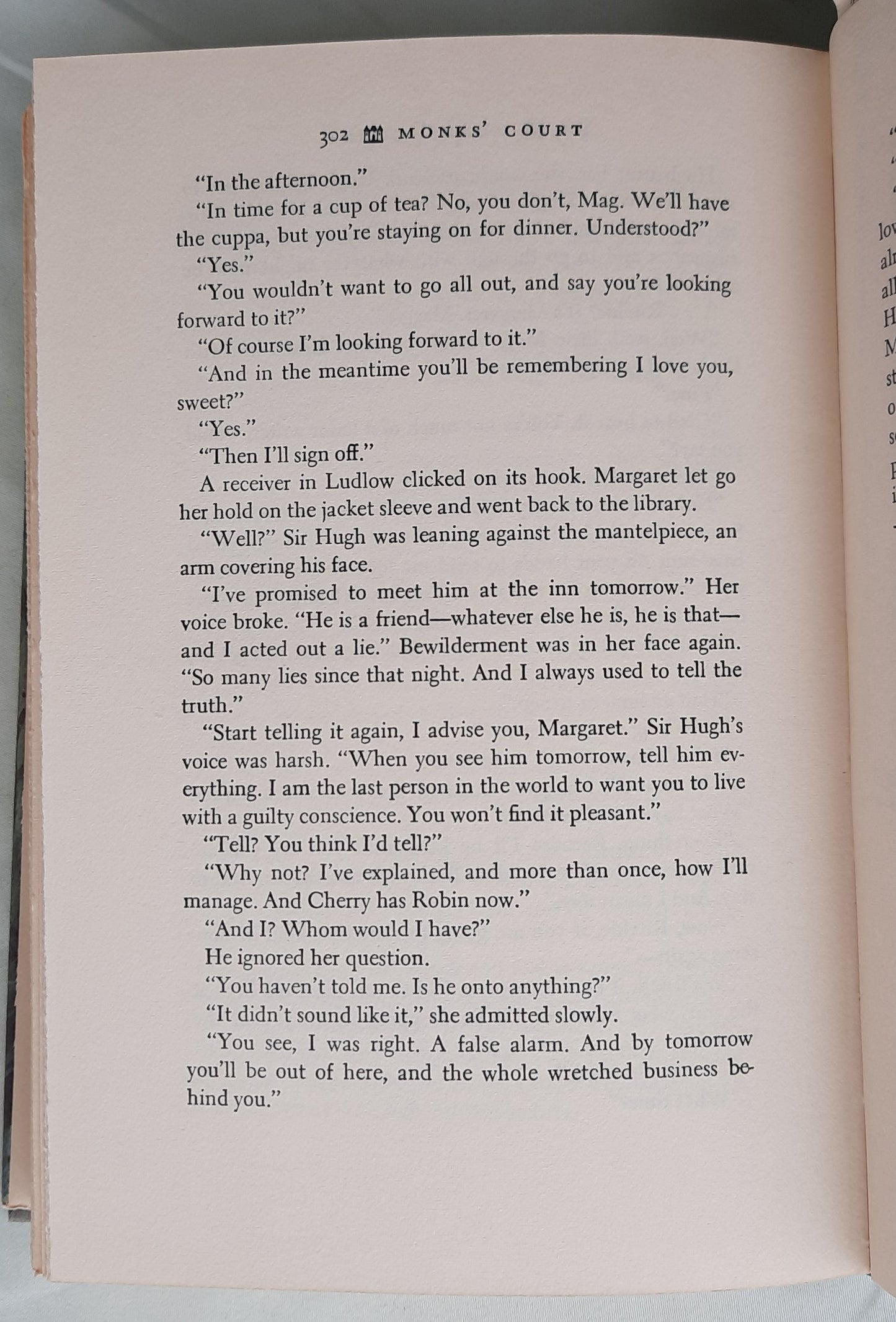Monks' Court by Katherine Wigmore Eyre (Very Good, 1966, HC, 338 pages, Appleton-Century)