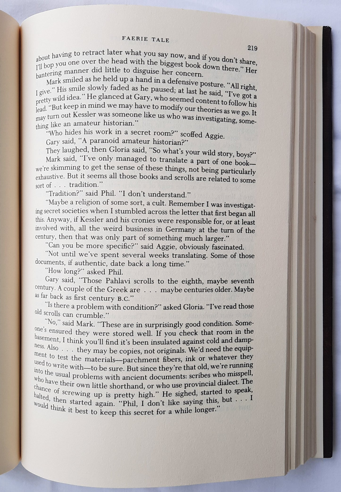 FaerieTale by Raymond E. Feist (Very good, 1987, HC, 420 pages, Doubleday)