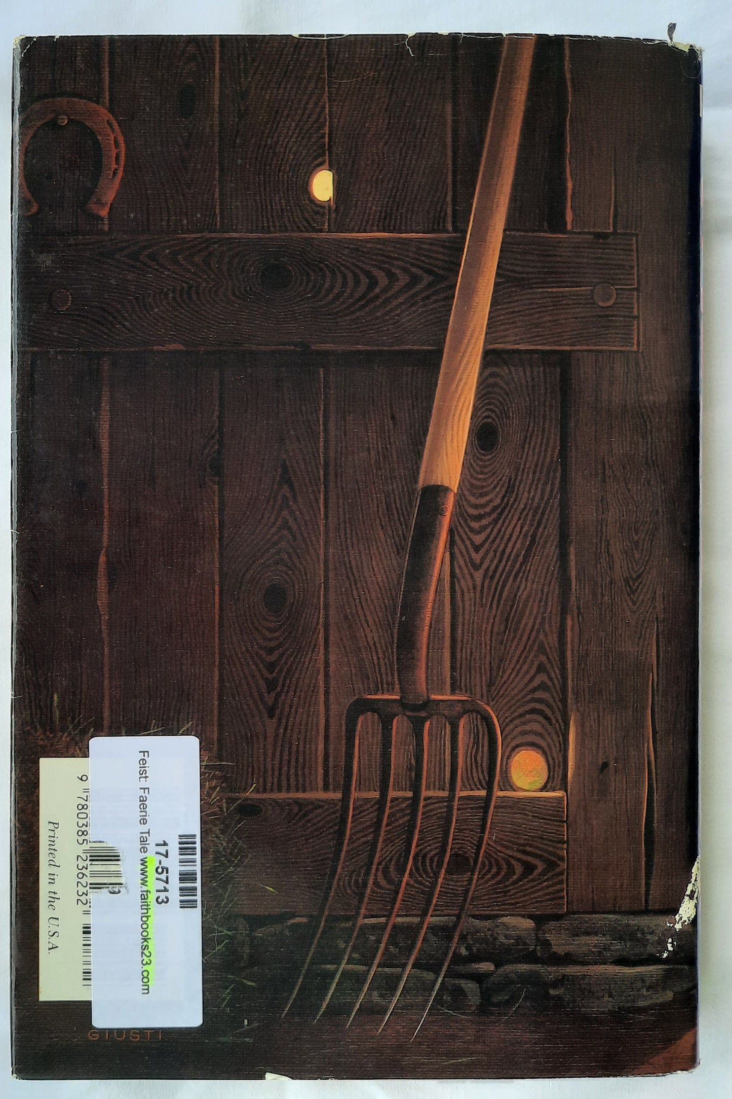FaerieTale by Raymond E. Feist (Very good, 1987, HC, 420 pages, Doubleday)