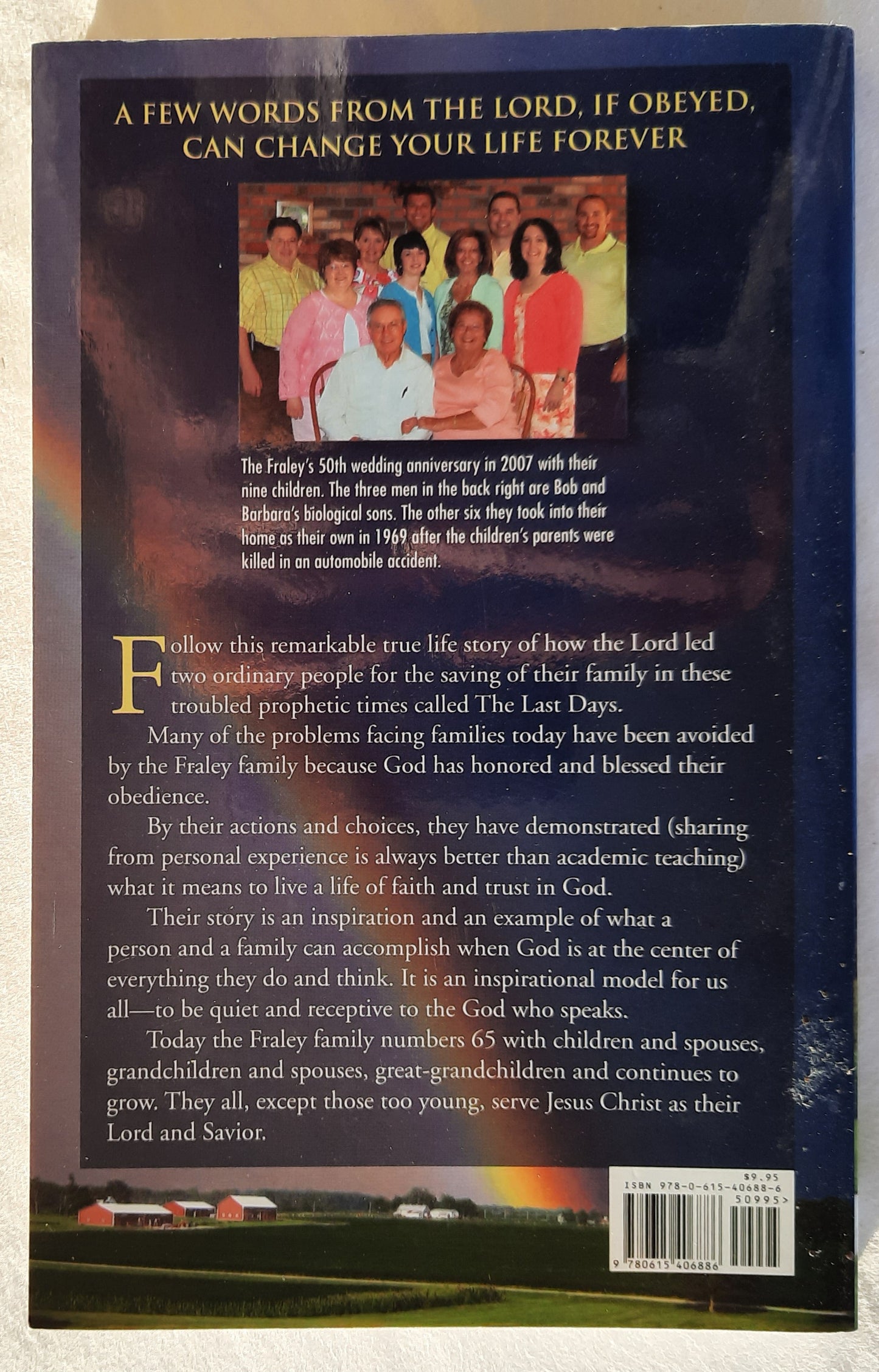 The Blessings of Obedience by Bob Fraley (Very good, 2010, Pbk, 195 pages, Christian Life Outreach)