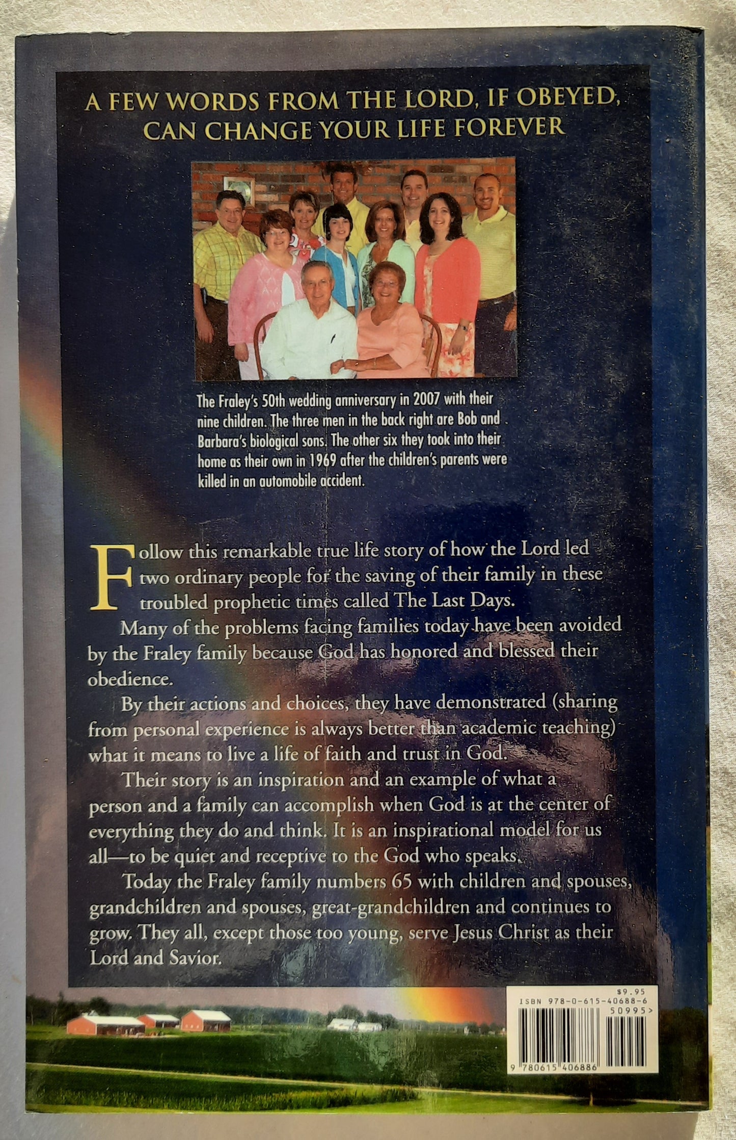 The Blessings of Obedience by Bob Fraley (Very good, 2010, Pbk, 195 pages, Christian Life Outreach)