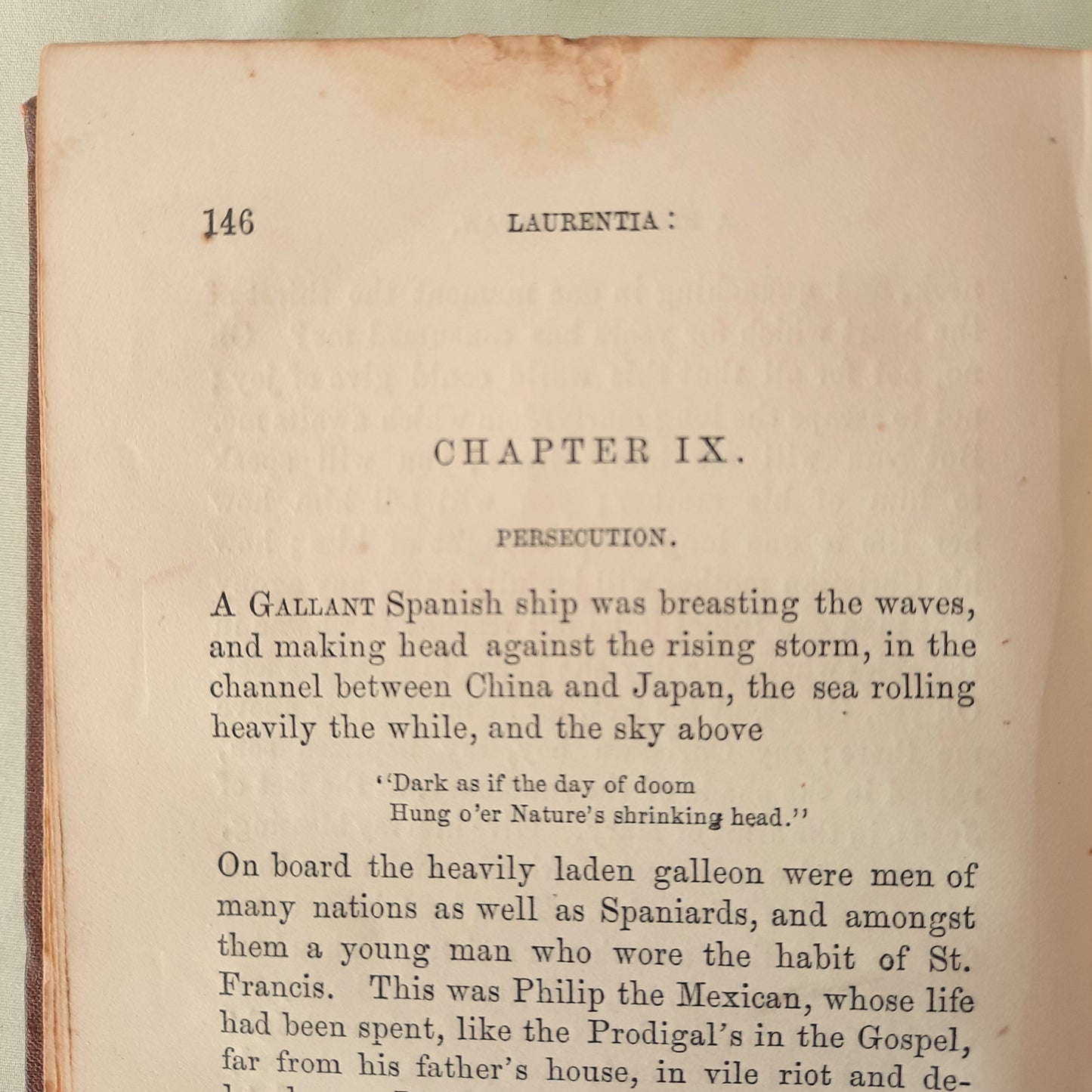 Laurentia: A Tale of Japan by Lady Georgiana Fullerton (Good, 1866, HC, 215 pages, Baltimore: Kelly & Piet)