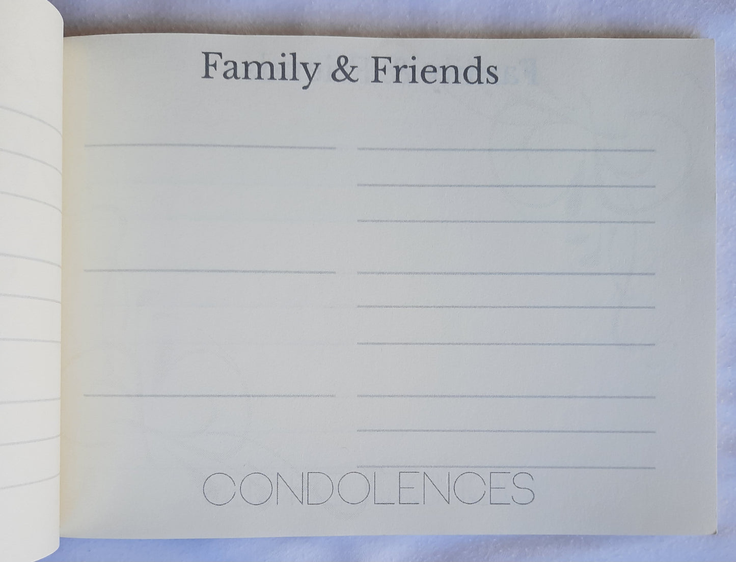 Funeral Guest Book (New, 2018, Pbk, 108 pages, CreateSpace)