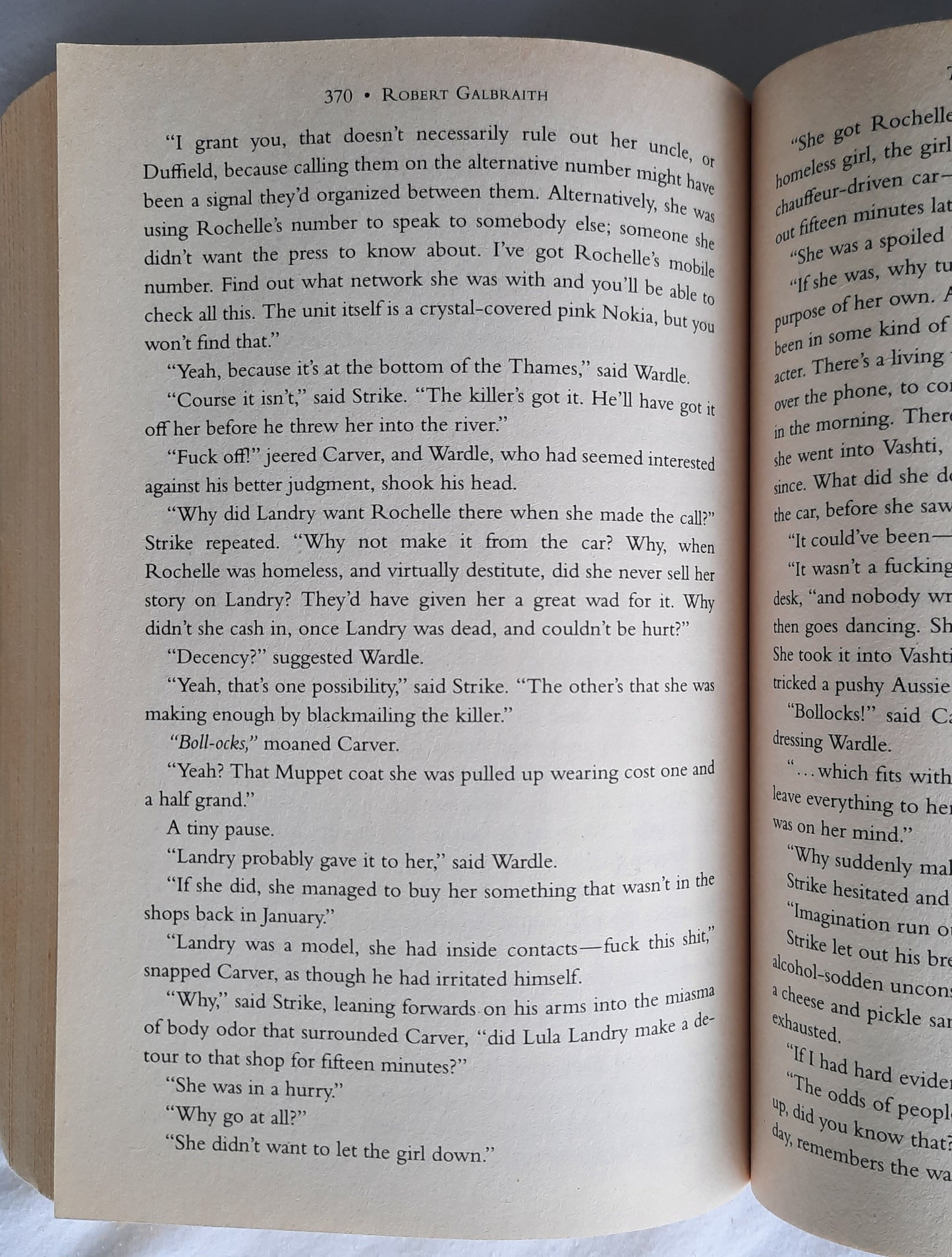 The Cuckoo's Calling by Robert Galbraith (Good, 2013, Pbk, 456 pages, Mullholland Books)