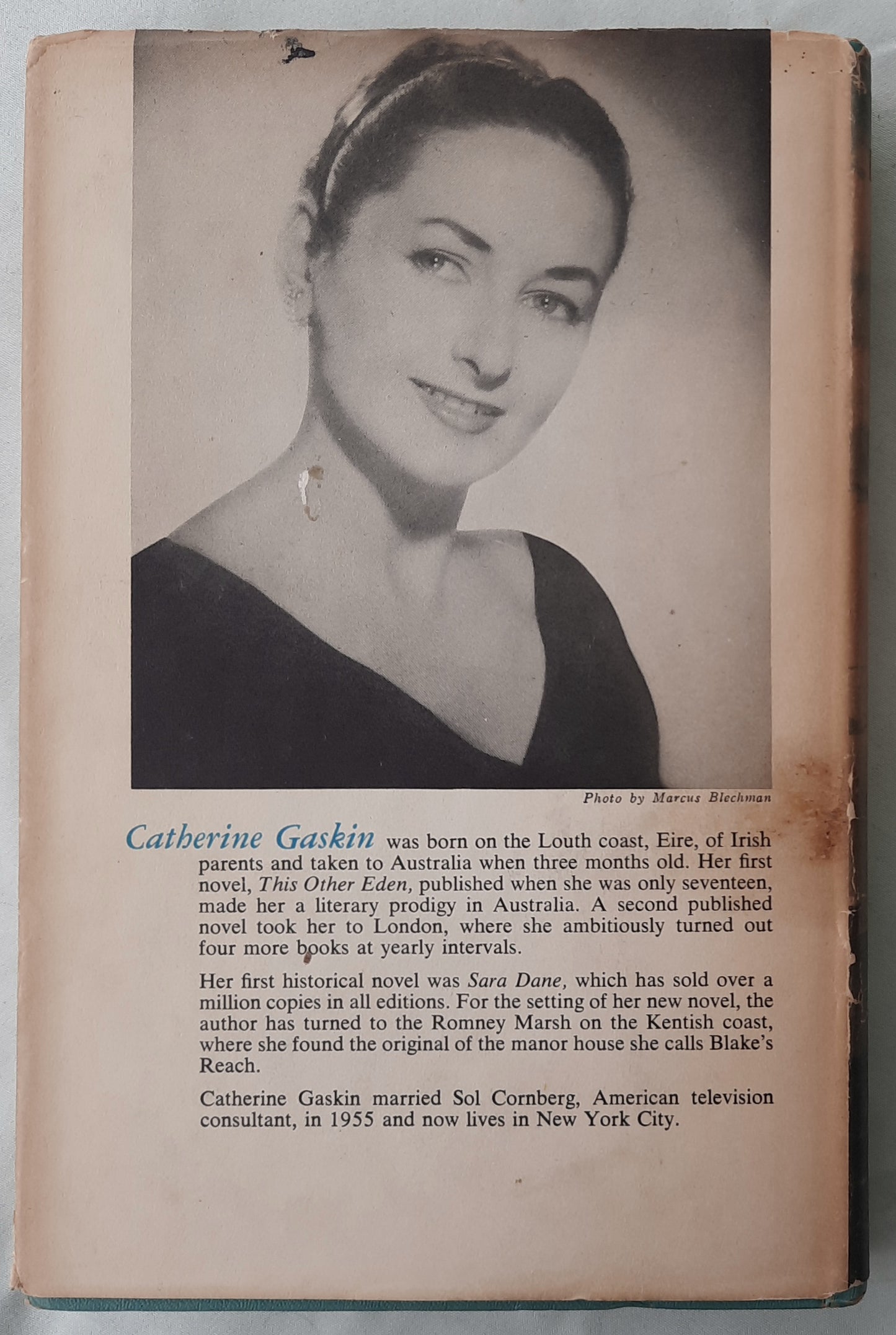 Blake's Reach by Catherine Gaskin (Good, 1958, HC, 315 pages, J.B. Lippincott Company)