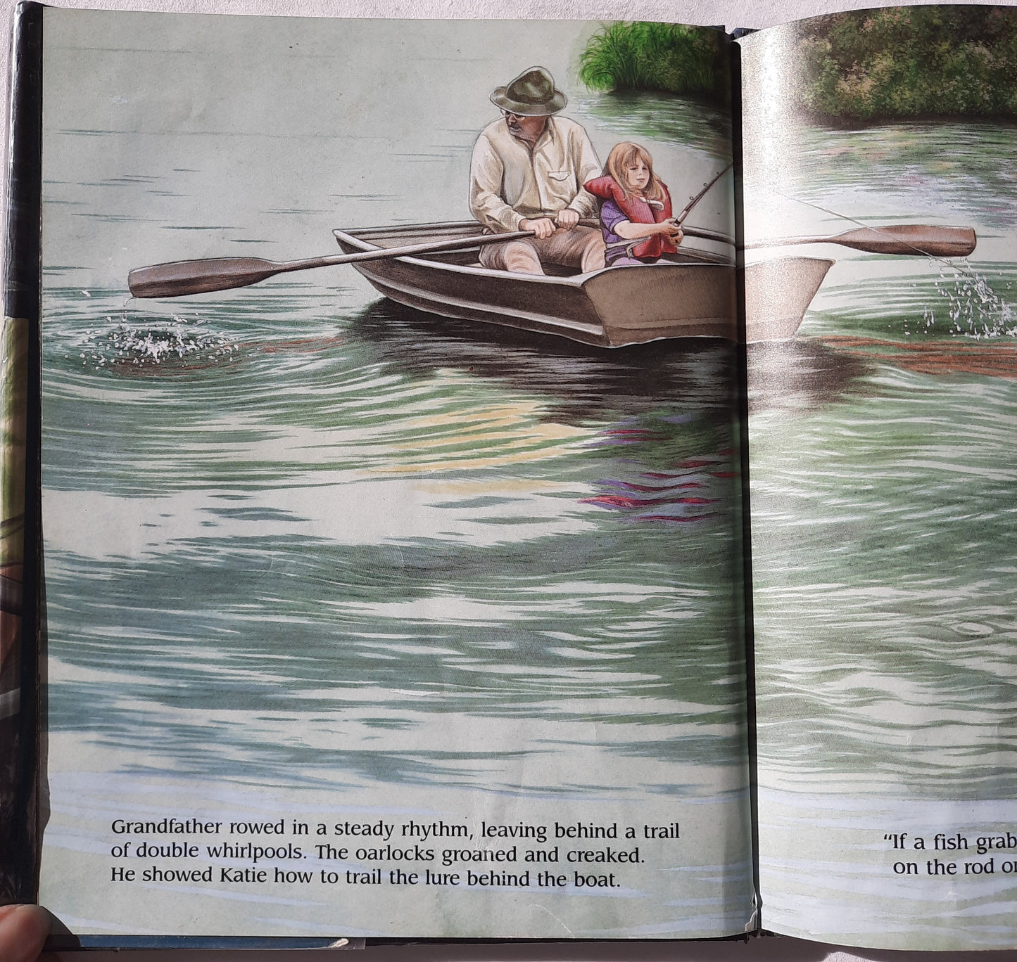 Fishing at Long Pond by William George (Good, 1991, HC, 28 pages, William Morrow & Co)
