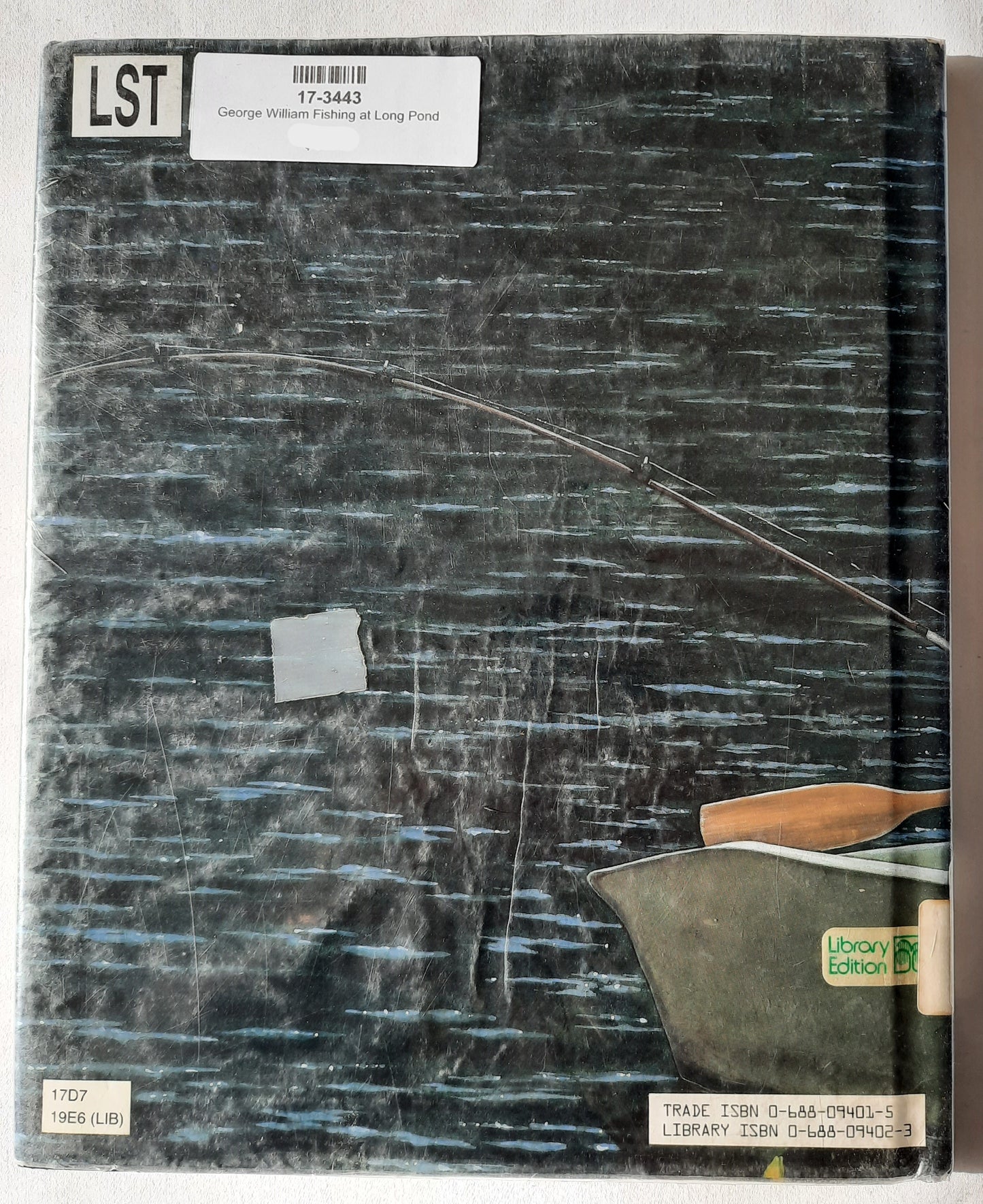 Fishing at Long Pond by William George (Good, 1991, HC, 28 pages, William Morrow & Co)