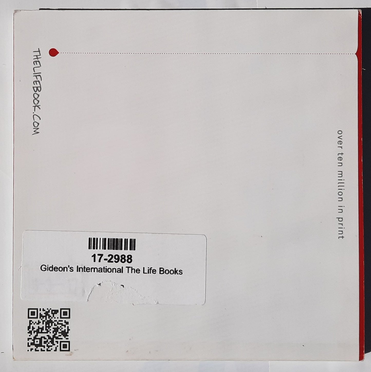 The Life Book by The Gideons International (Very good, 2013, Pbk, 110 pages)