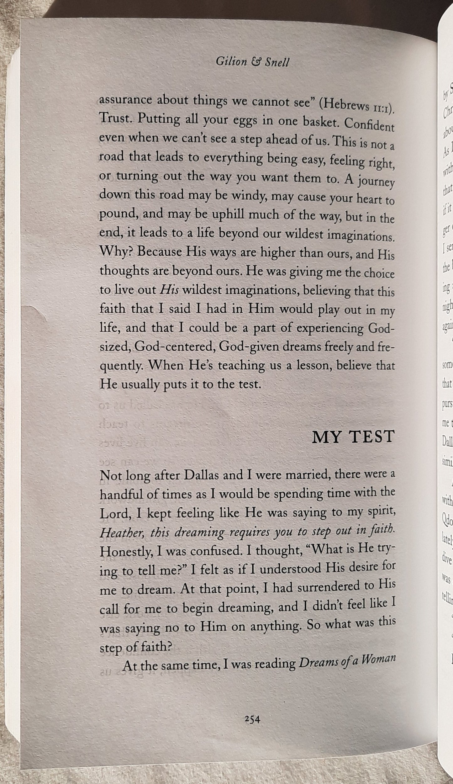 Dancing on My Ashes: Learning to love the One who gives and takes away by Heather Gilion; Holly Snell (Very good, 2009, Pbk, 307 pages, Tate Publishing)