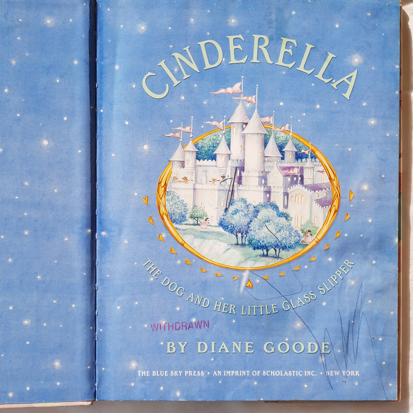 Cinderella by Diane Goode (Fair, HC, 2000, Scholastic, 40 pages)
