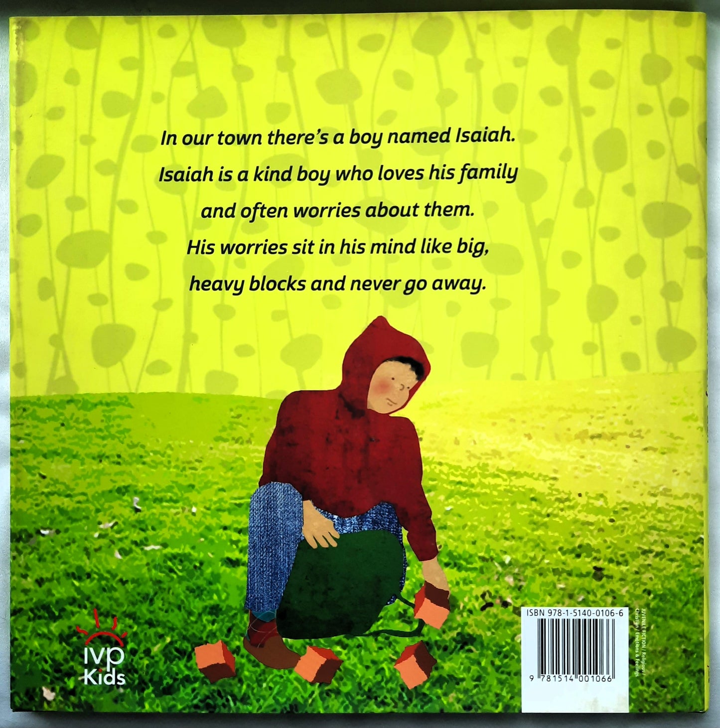 Isaiah & the Worry Pack by Ruth Goring; Pamela C. Rice (New, 2021, HC, 32 pages, IVP Kids)