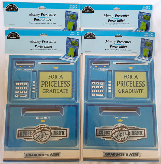 Hallmark Expressions Money Presenter Graduates ATM Card NEW in package