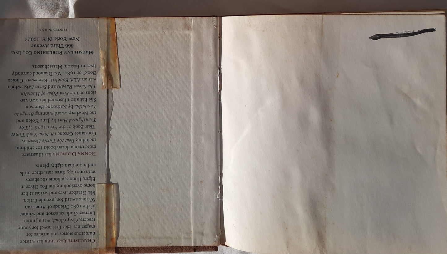 Mustard by Charlotte Graeber (Poor, HC, 1982, Macmillian, 42 pgs)