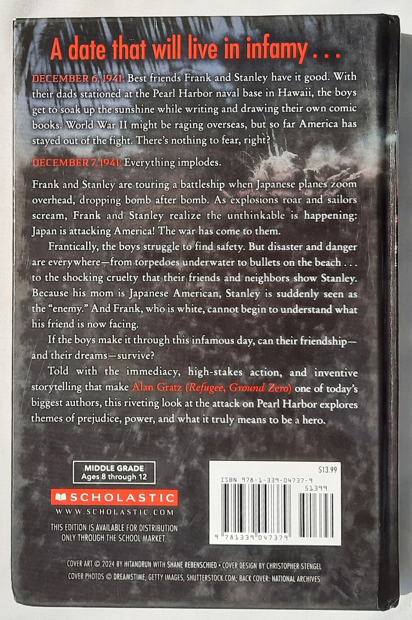 Heroes by Alan Grantz (Very good, 2024, HC, 272 pages, Scholastic)