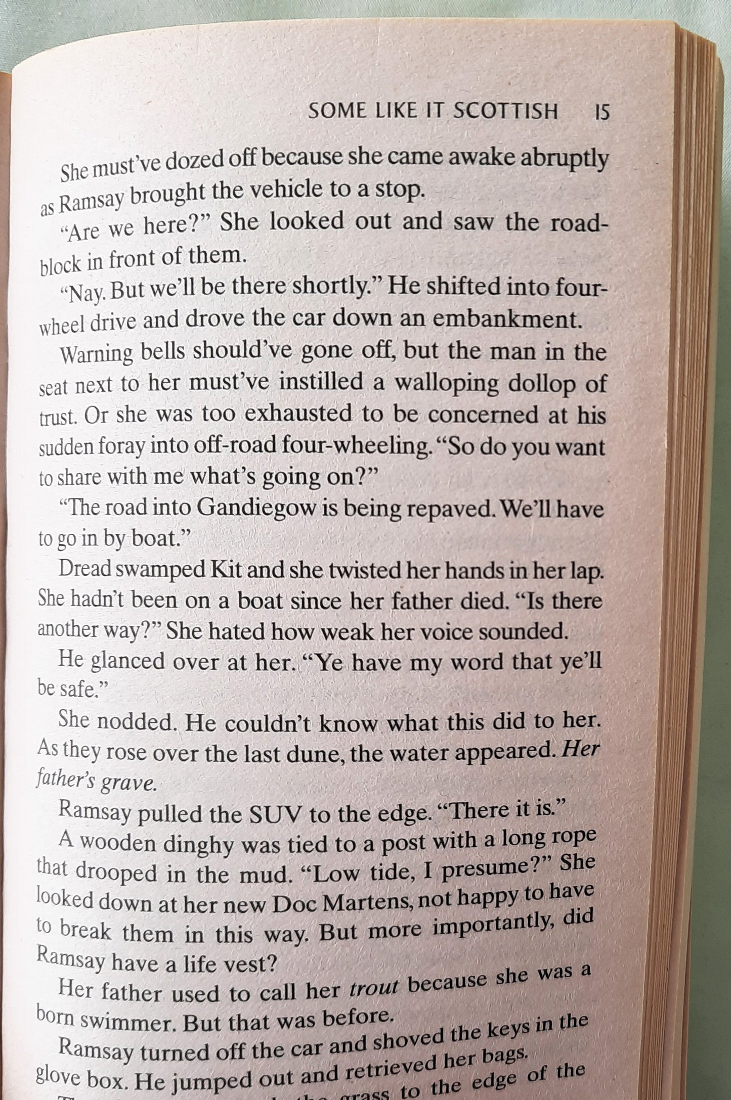 Some Like It Scottish by Patience Griffin (Kilts & Quilts #3, Very good, 2015, Pbk, 371 pages, Signet Eclipse)