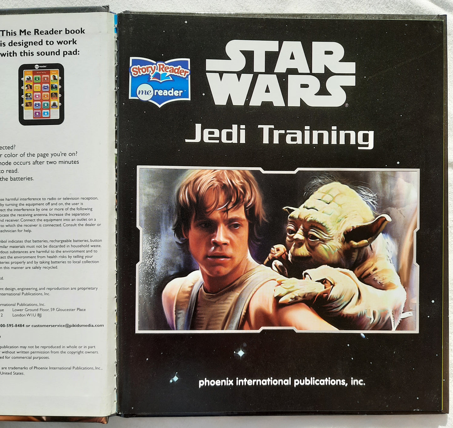Star Wars: Jedi Training by Erin Gobarek (Good, 2015, HC, 20 pages, Phoenix International)