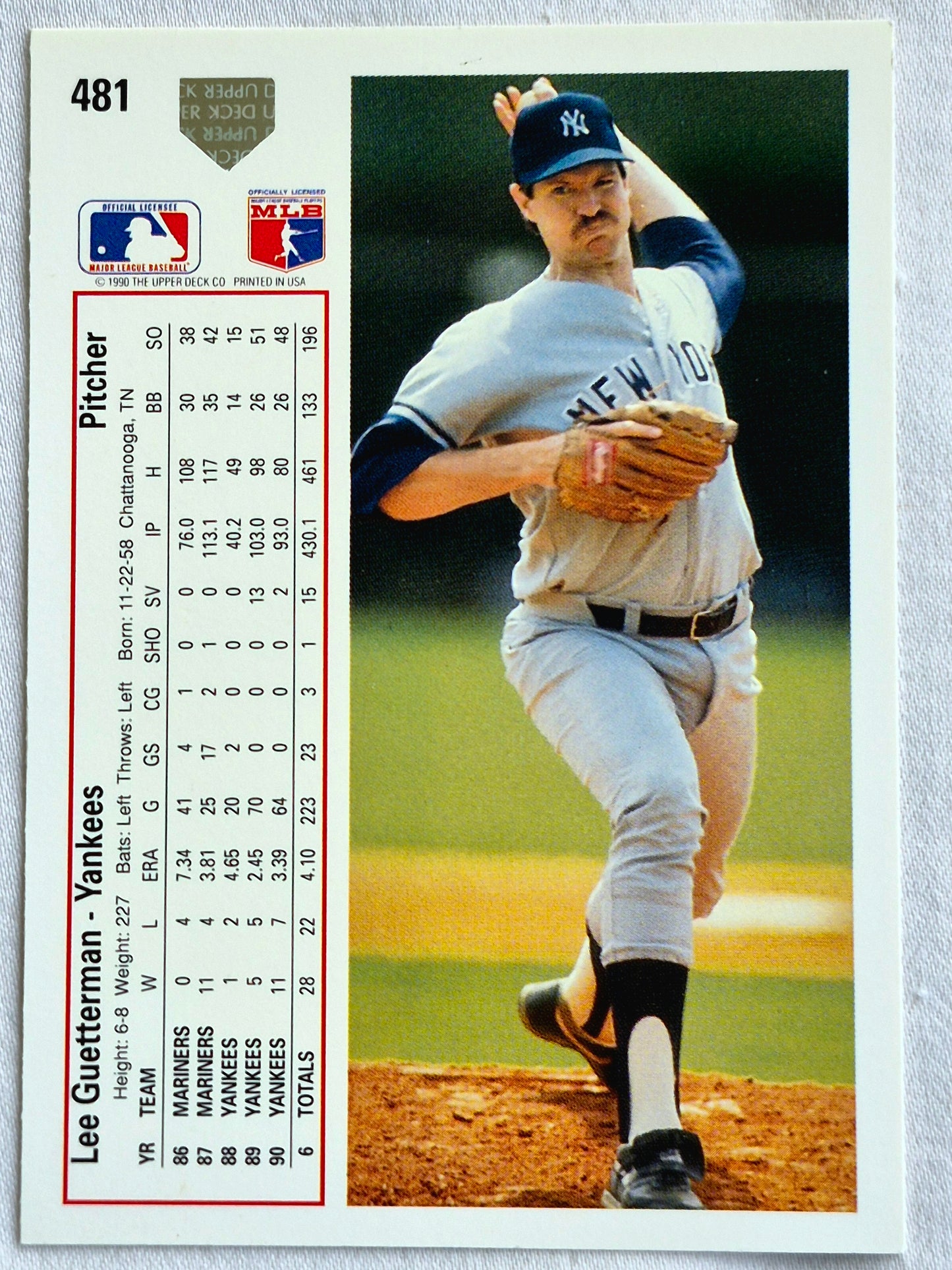Scott Bailes California Angels Relief Pitcher 1992 Score #331 Baseballkarte (Exzellent)