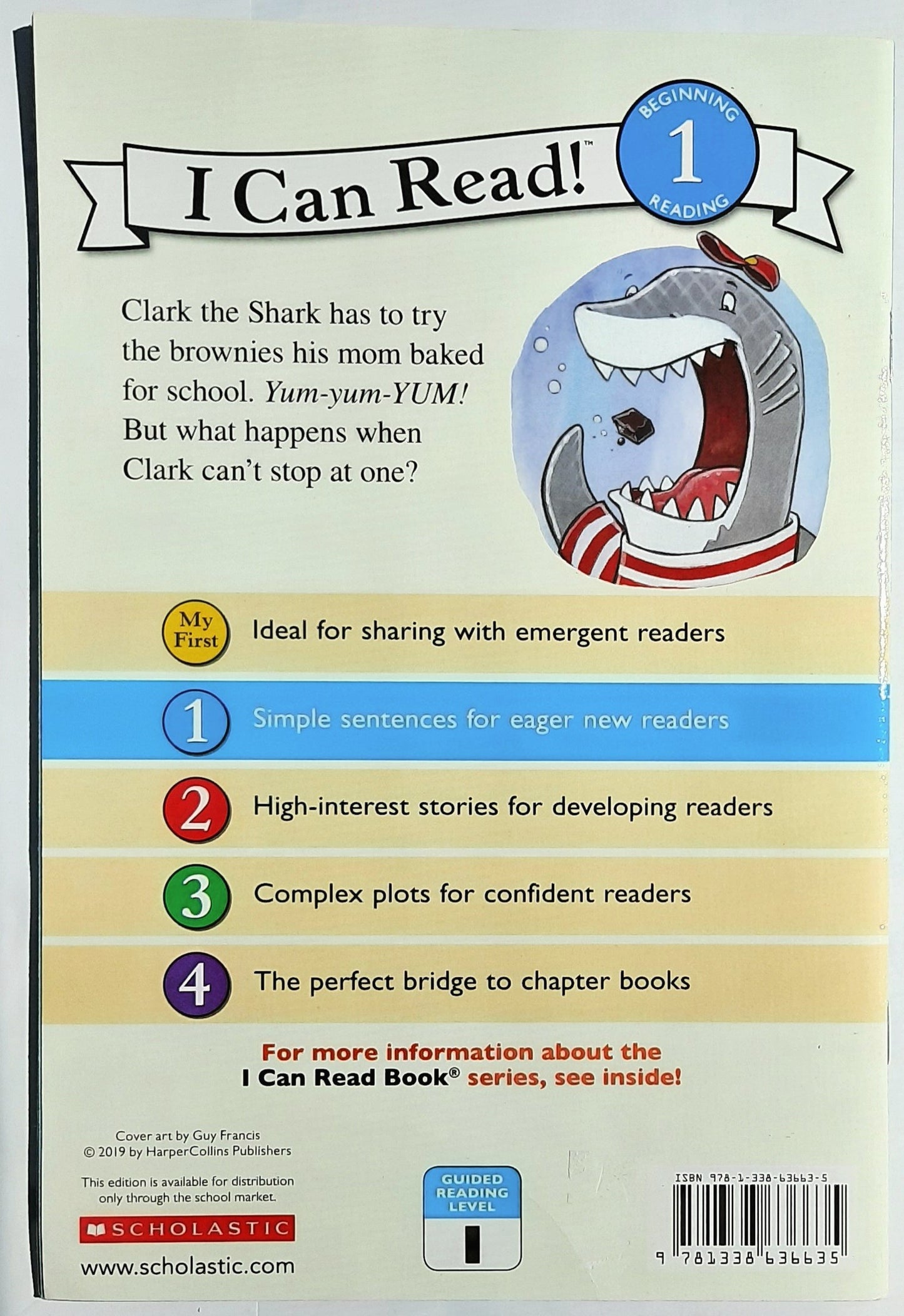 Clark der Hai und zu viele Leckereien von Bruce Hale (Sehr gut, 2020, Pbk, 32 Seiten, Scholastic)