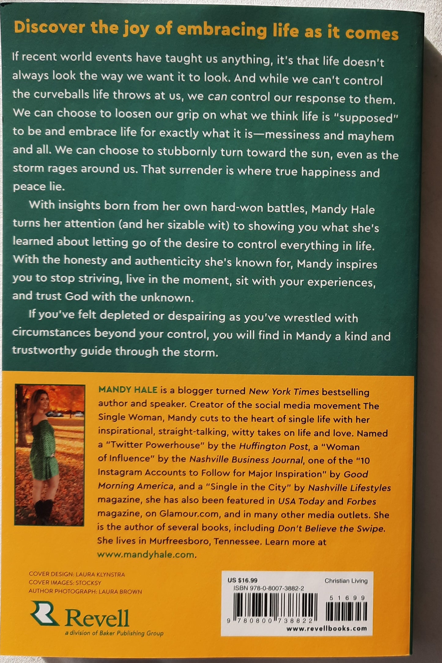 Turn Toward the Sun: Releasing What If and Embracing What Is by Mandy Hale (New, 2022, Pbk, 192 pages, Revell)