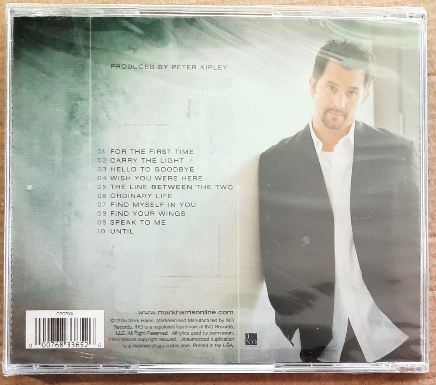 The Line Between the Two by Mark Harris Audio Music CD NEW 2005 INO Records