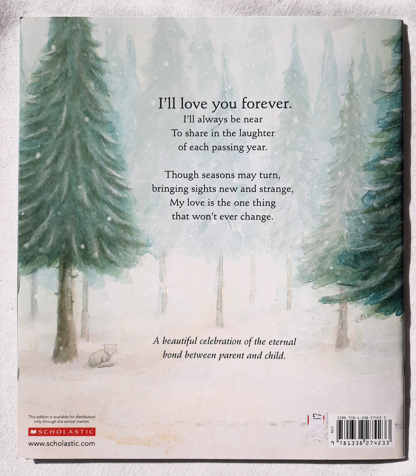 I'll Love You Forever by Owen Hart; Sean Julian (New, 2017, Pbk, 32 pages, Scholastic)
